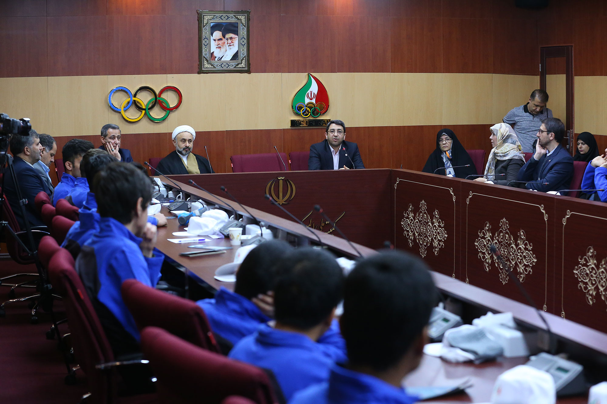 بازدید ریاست سازمان بهزیستی از موزه ملی ورزش، المپیک و پارالمپیک 6