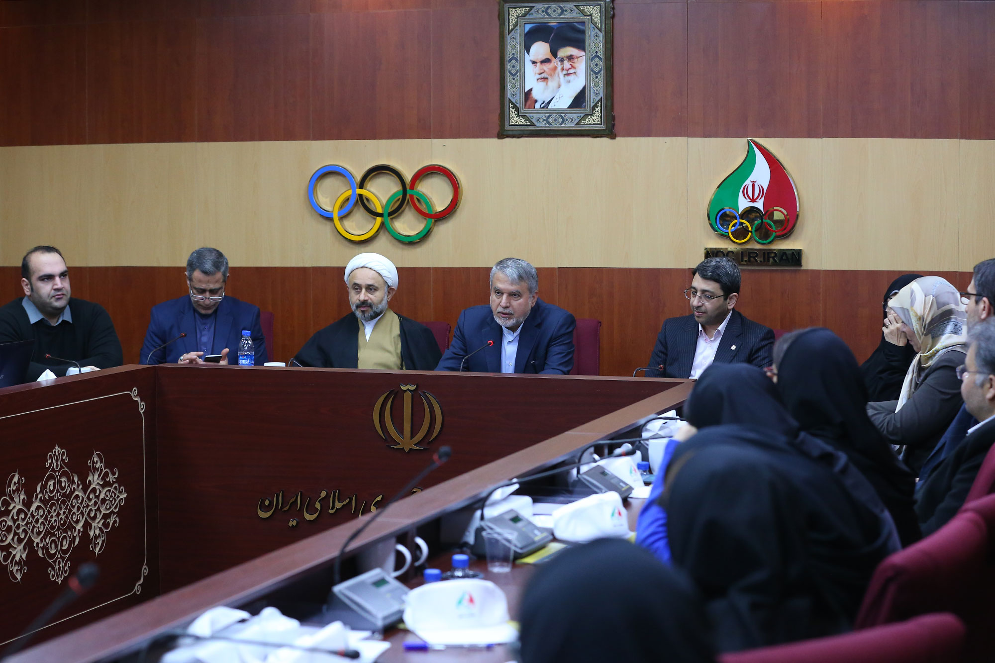 بازدید ریاست سازمان بهزیستی از موزه ملی ورزش، المپیک و پارالمپیک 9