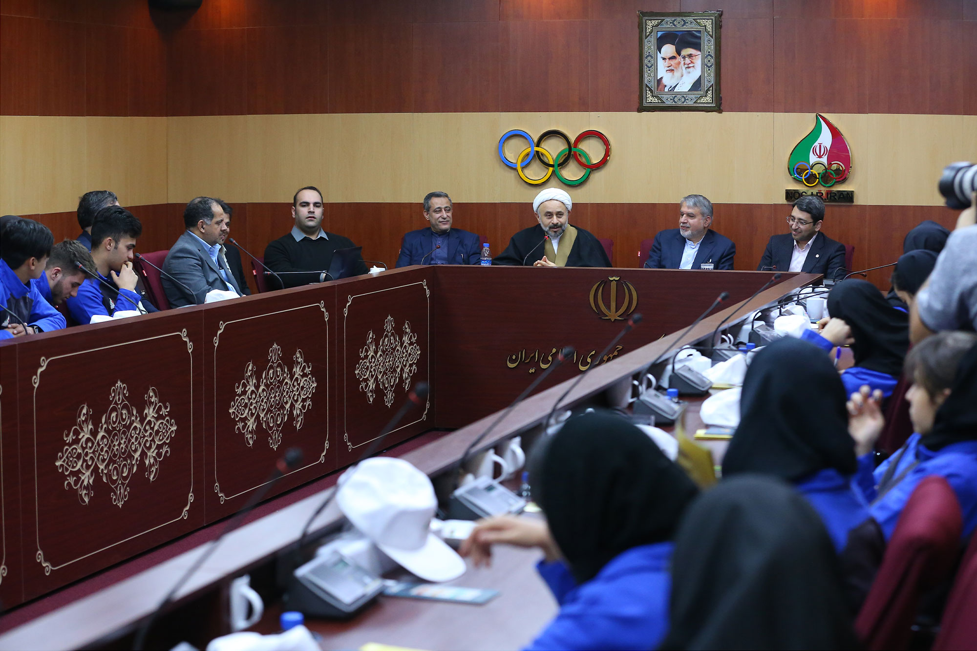 بازدید ریاست سازمان بهزیستی از موزه ملی ورزش، المپیک و پارالمپیک 12