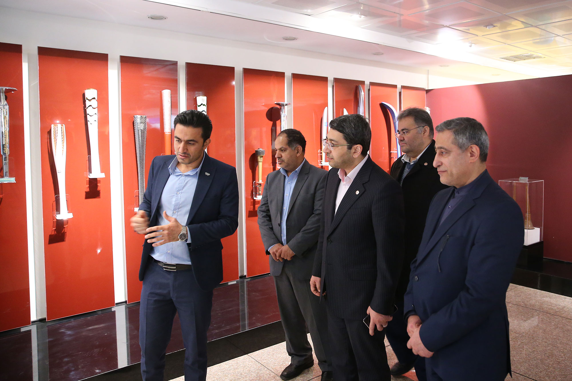 بازدید ریاست سازمان بهزیستی از موزه ملی ورزش، المپیک و پارالمپیک 16