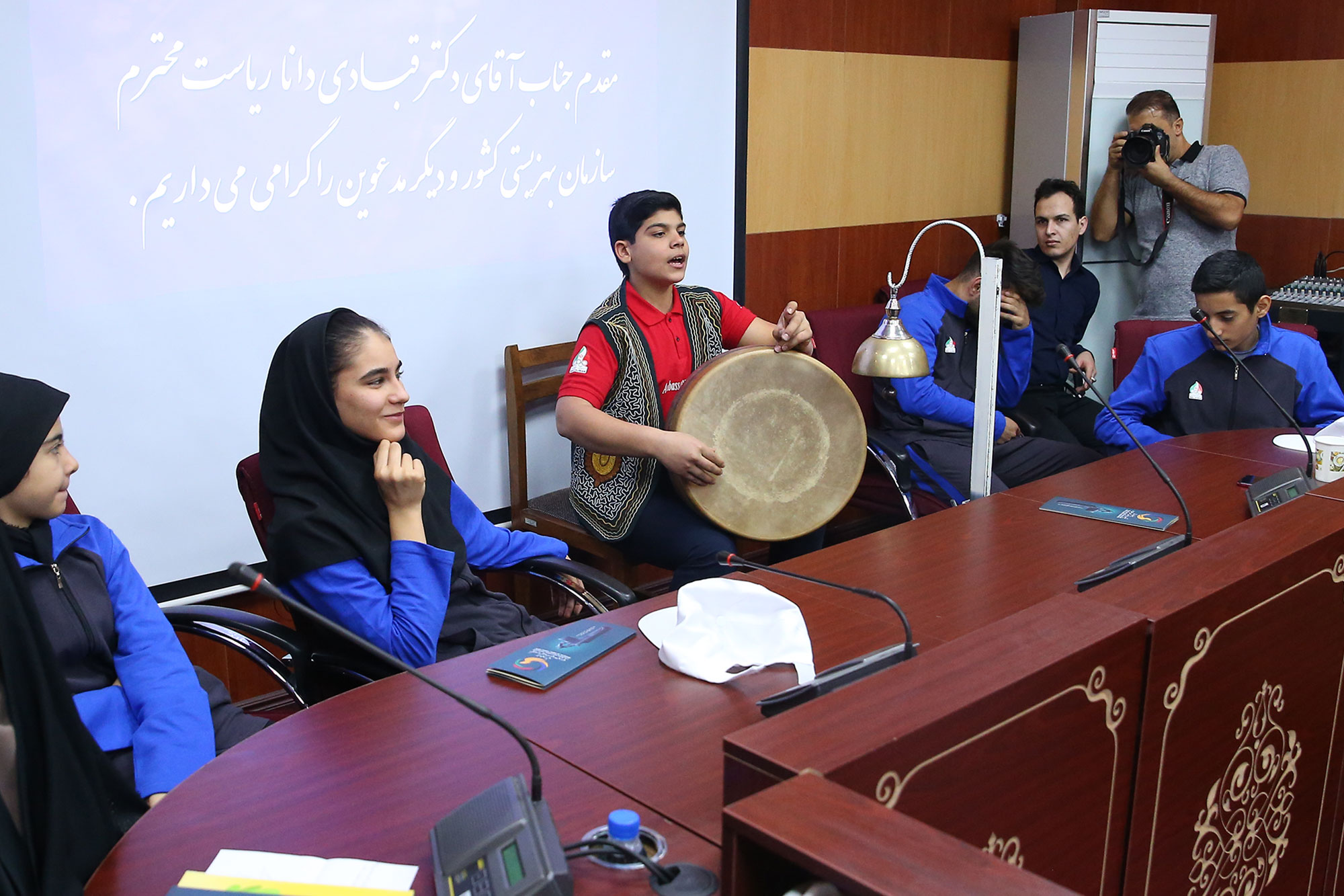 بازدید ریاست سازمان بهزیستی از موزه ملی ورزش، المپیک و پارالمپیک 20