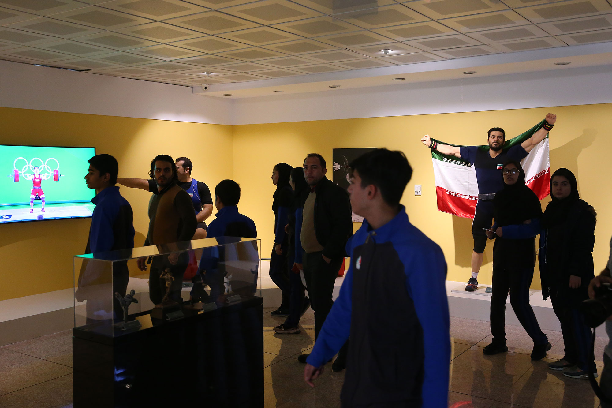 بازدید ریاست سازمان بهزیستی از موزه ملی ورزش، المپیک و پارالمپیک 25