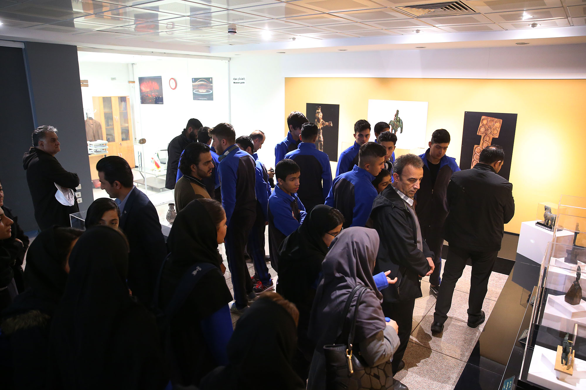 بازدید ریاست سازمان بهزیستی از موزه ملی ورزش، المپیک و پارالمپیک 27