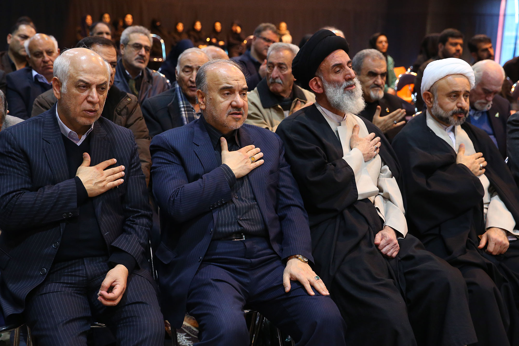 مراسم عزاداری جامعه ورزش کشور بمناسبت ده فاطمیه(س) 16