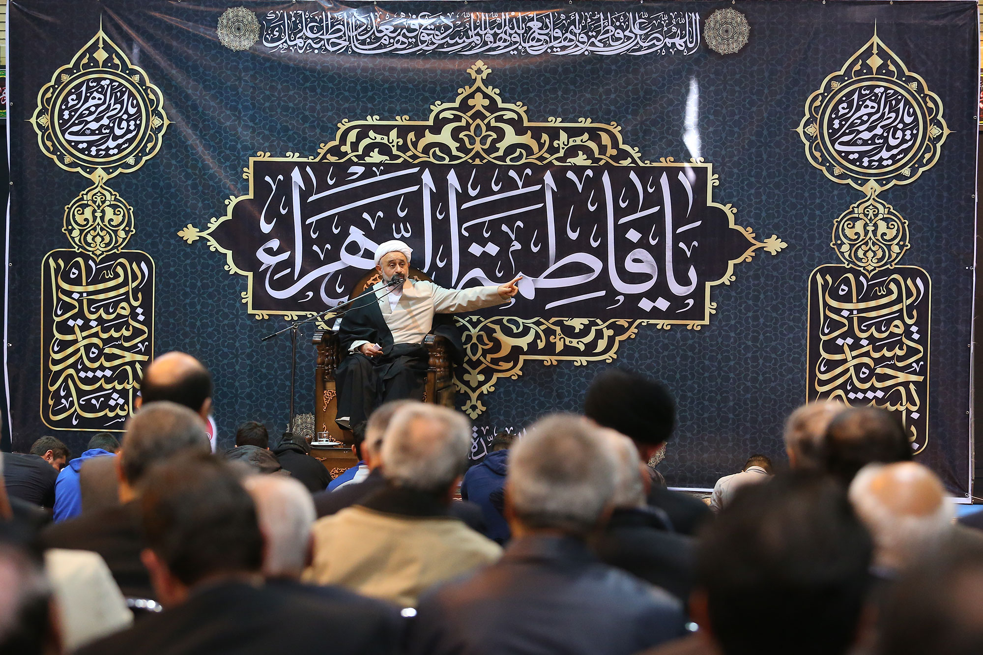 مراسم عزاداری جامعه ورزش کشور بمناسبت ده فاطمیه(س) 23