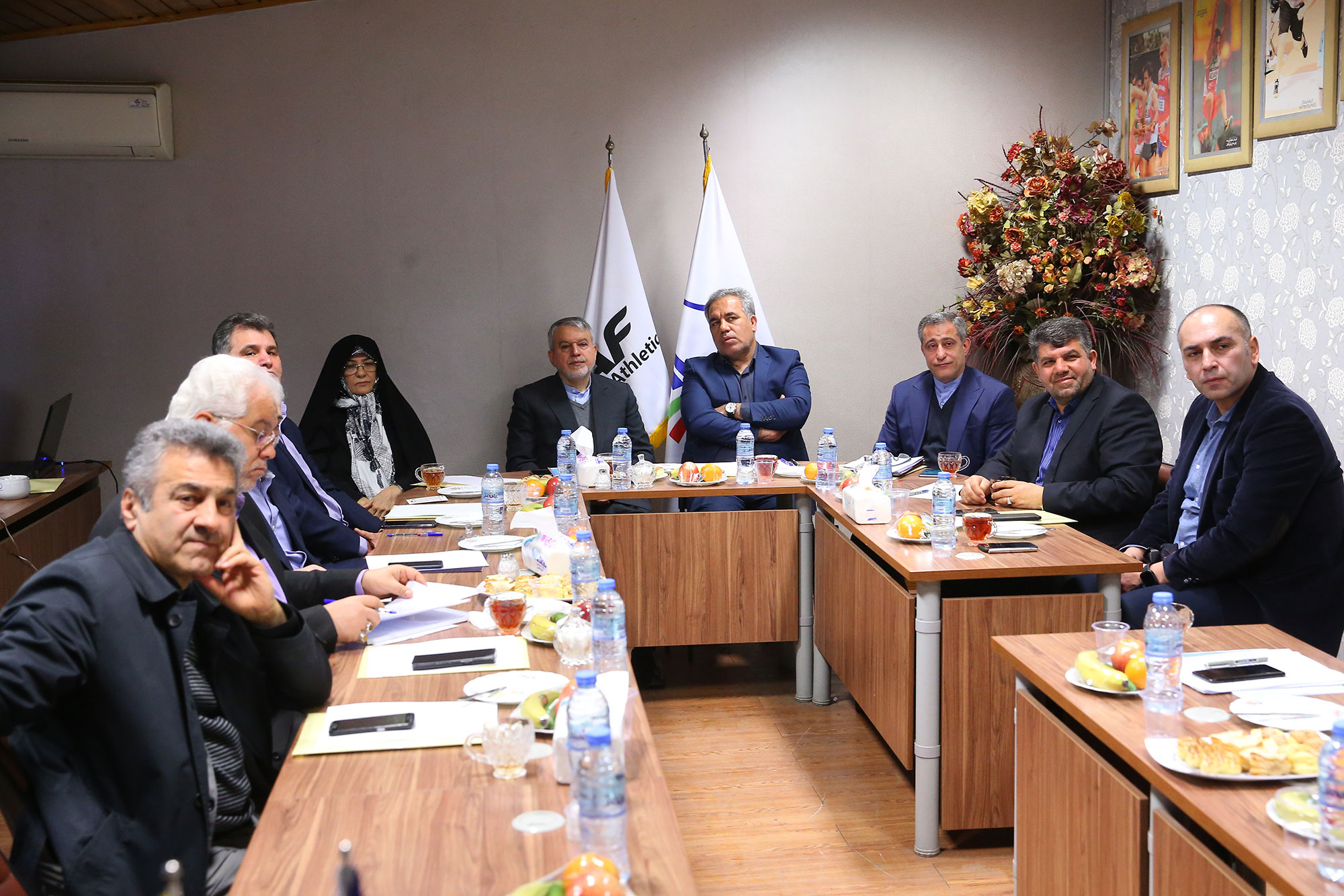 بازدید از فدراسیون های دوومیدانی و کاراته 2