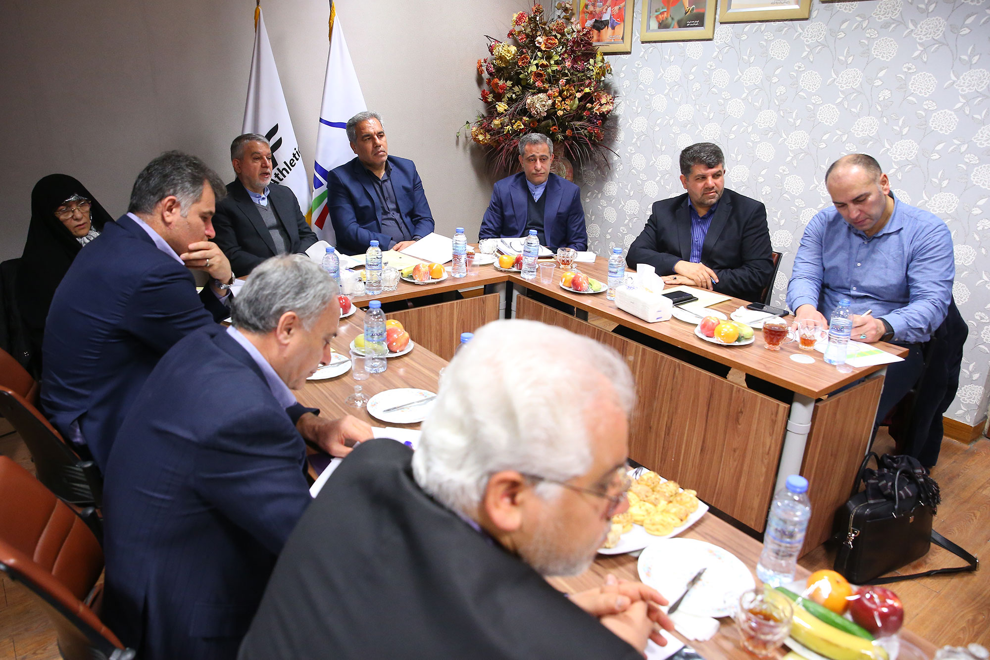 بازدید از فدراسیون های دوومیدانی و کاراته 3