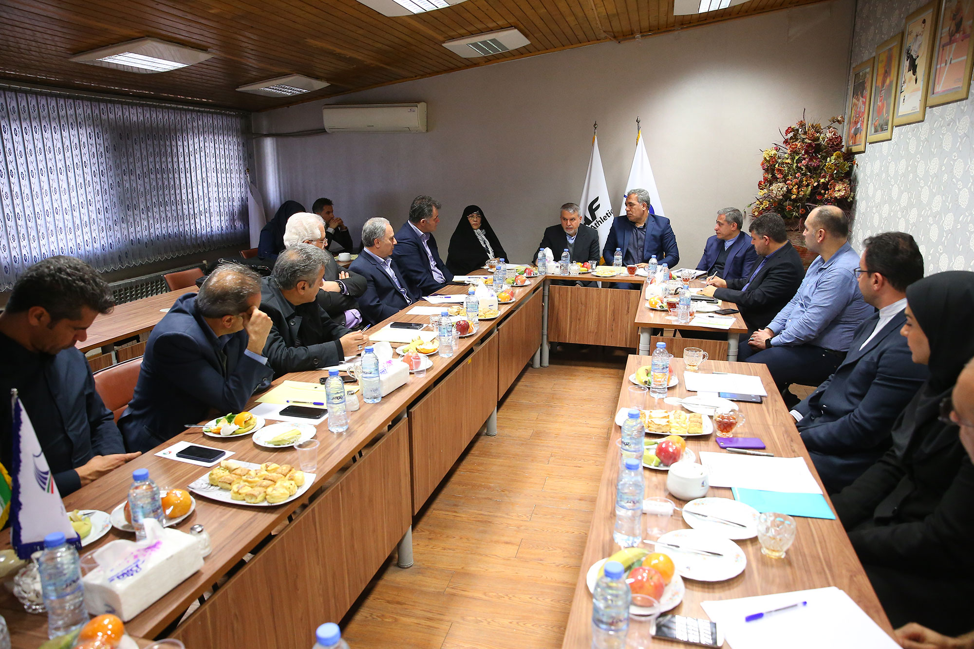 بازدید از فدراسیون های دوومیدانی و کاراته 4