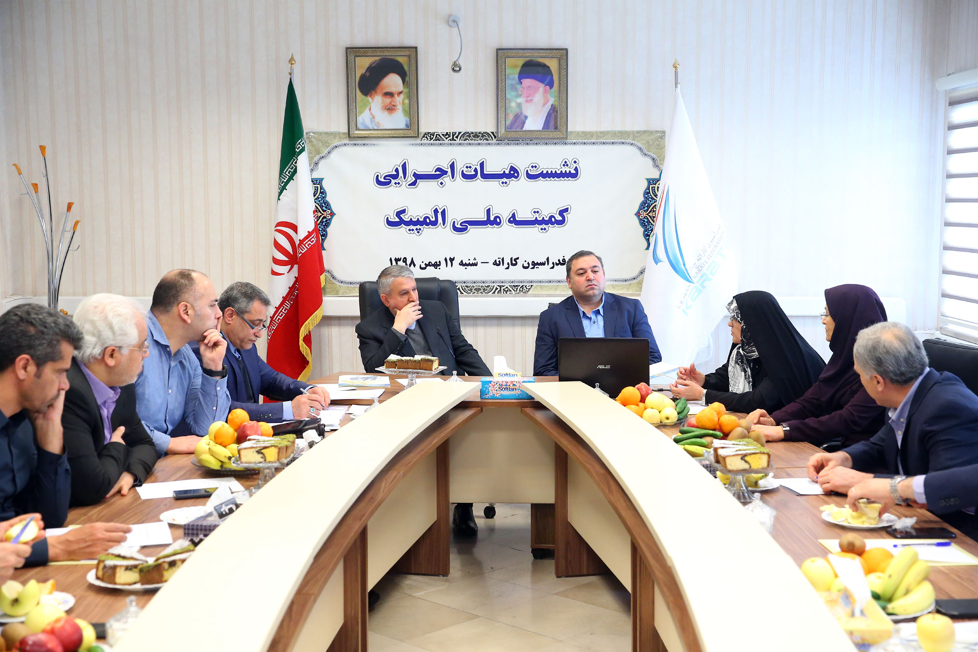 بازدید از فدراسیون های دوومیدانی و کاراته 9