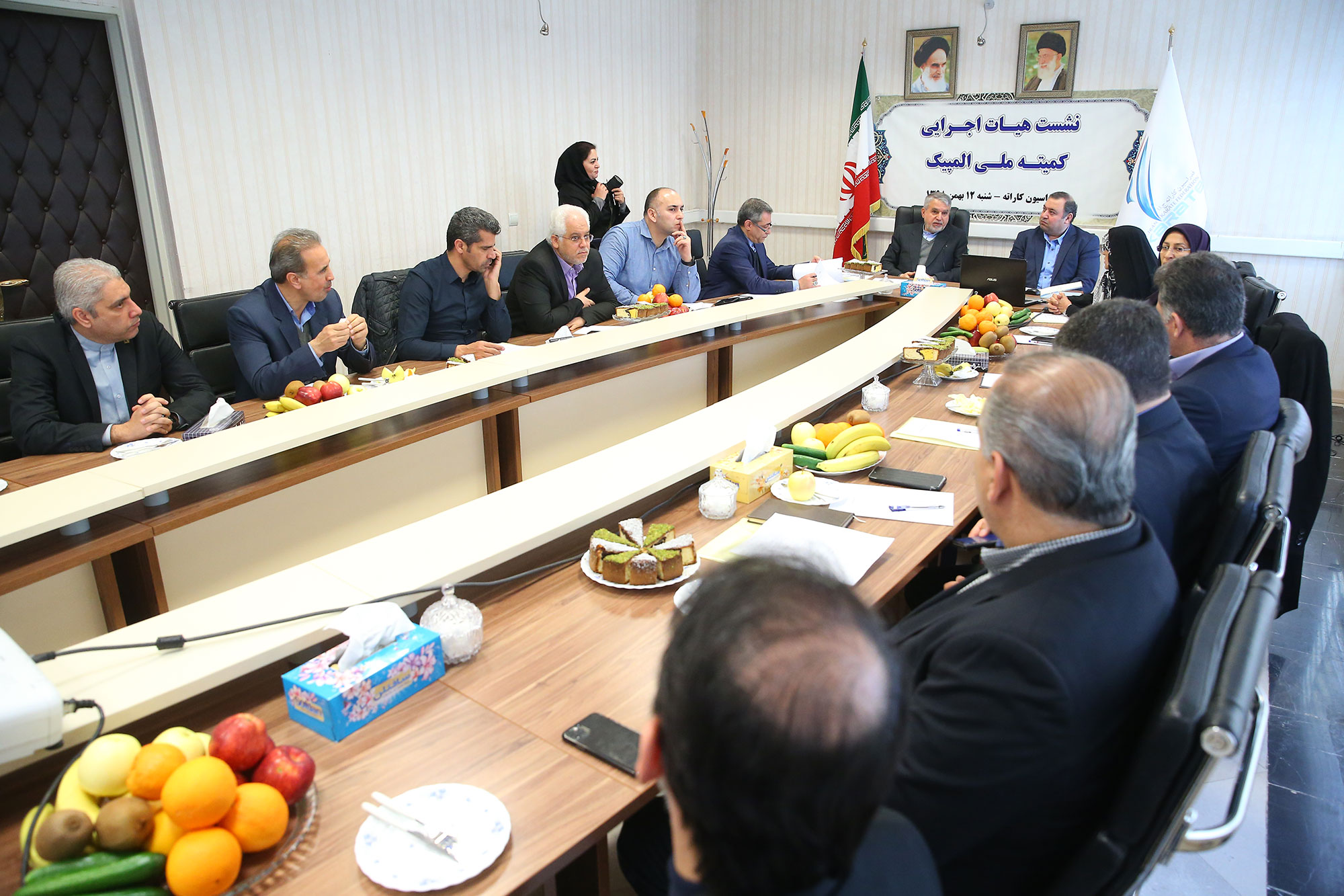 بازدید از فدراسیون های دوومیدانی و کاراته 12