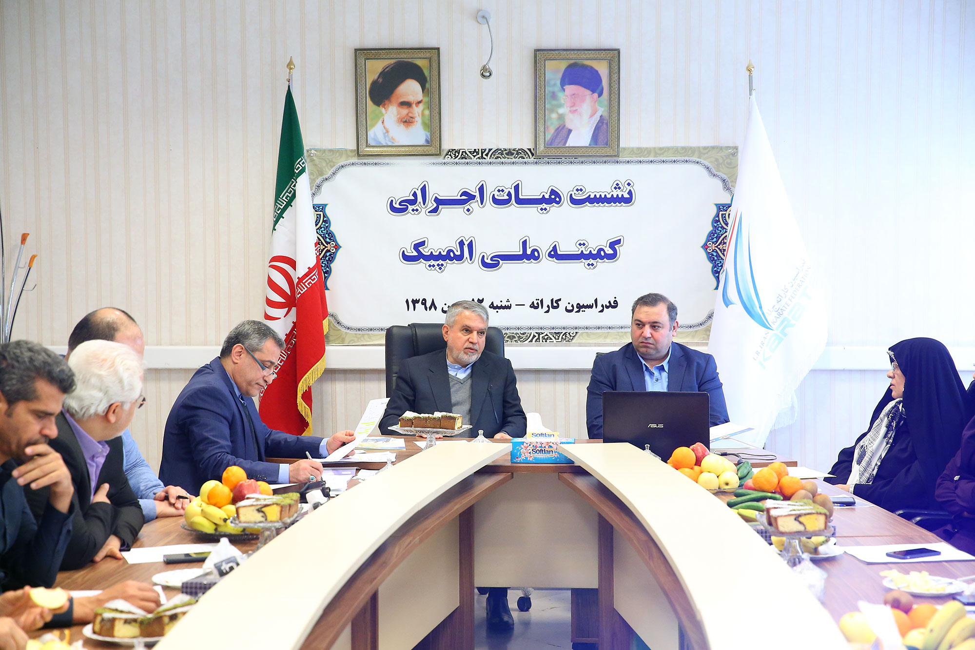 بازدید از فدراسیون های دوومیدانی و کاراته 14