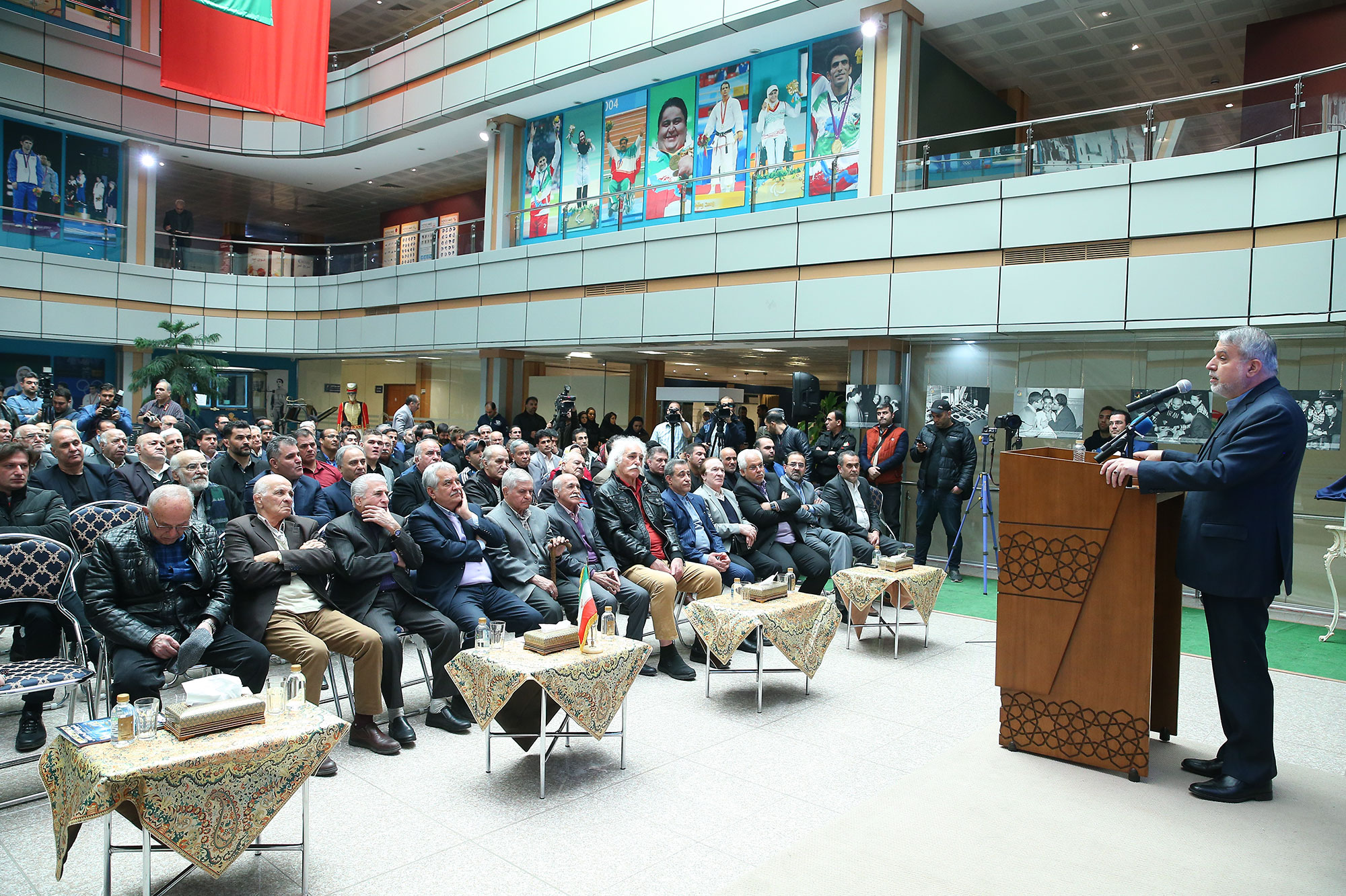 آیین بزرگداشت و رونمایی از دست نوشته های غلامرضا تختی 27