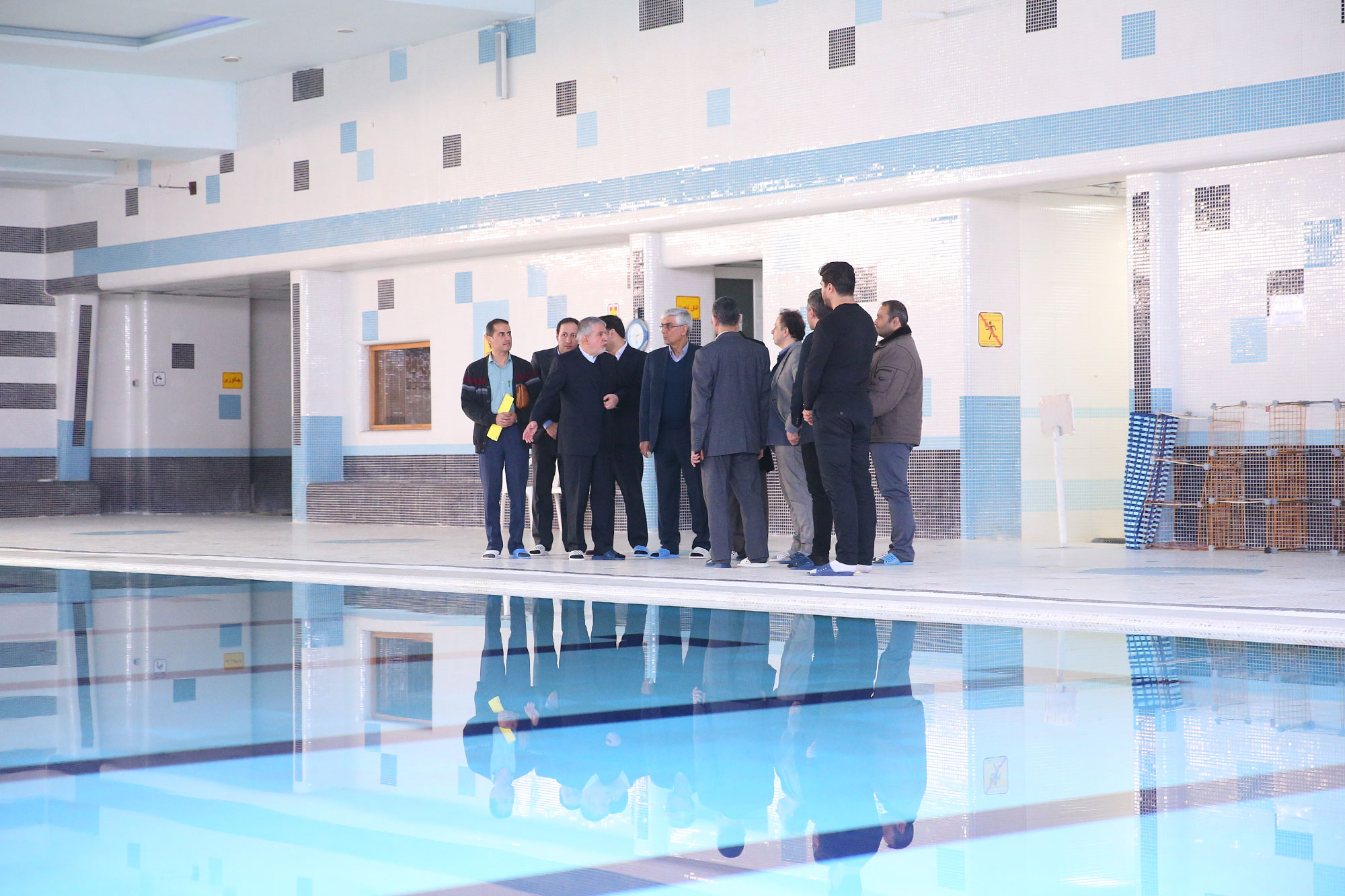 بازدید از اماکن ورزشی دانشگاه آزاد اسلامی واحد علوم و تحقیقات 6