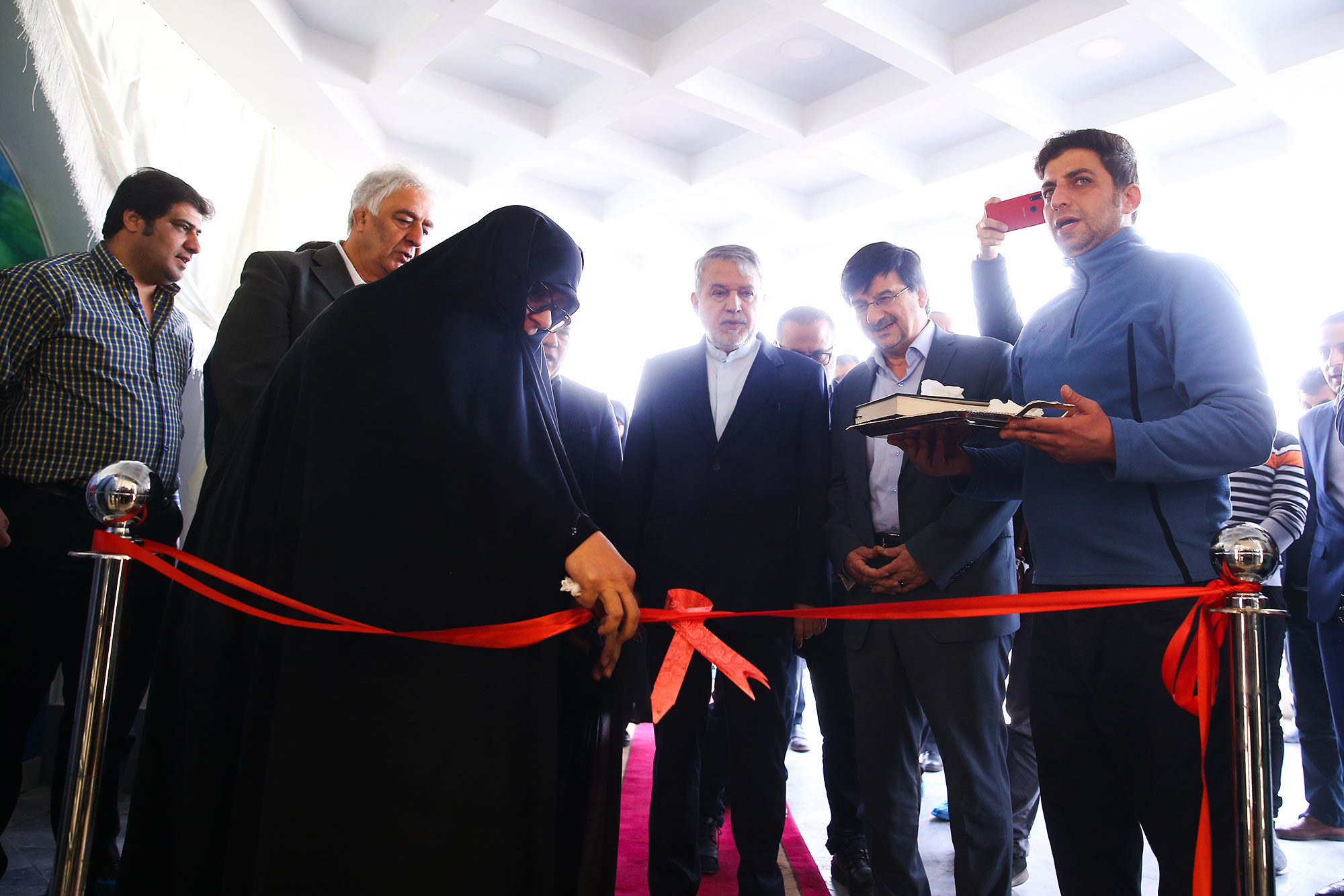 مراسم افتتاحیه خانه کشتی شهید ابراهیم هادی 3