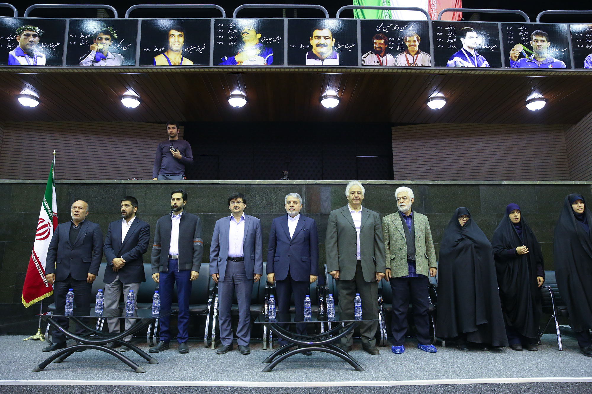 مراسم افتتاحیه خانه کشتی شهید ابراهیم هادی 7