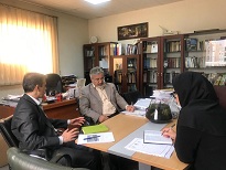 جلسه خانم کردبچه با جناب آقای دکتر عزیزی و آقای رشیدیان اول خرداد 98