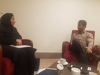 جلسه خانم کردبچه با آقای دکتر حسن رنگرز