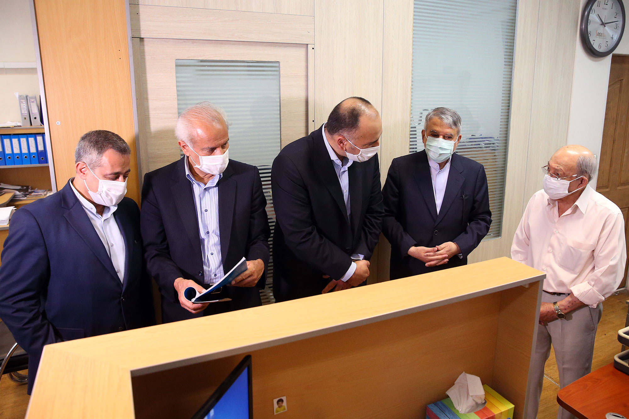 بازدید مسوولان کمیته ملی المپیک از فدراسیون شنا،شیرجه و واترپولو و پزشکی ورزشی 5