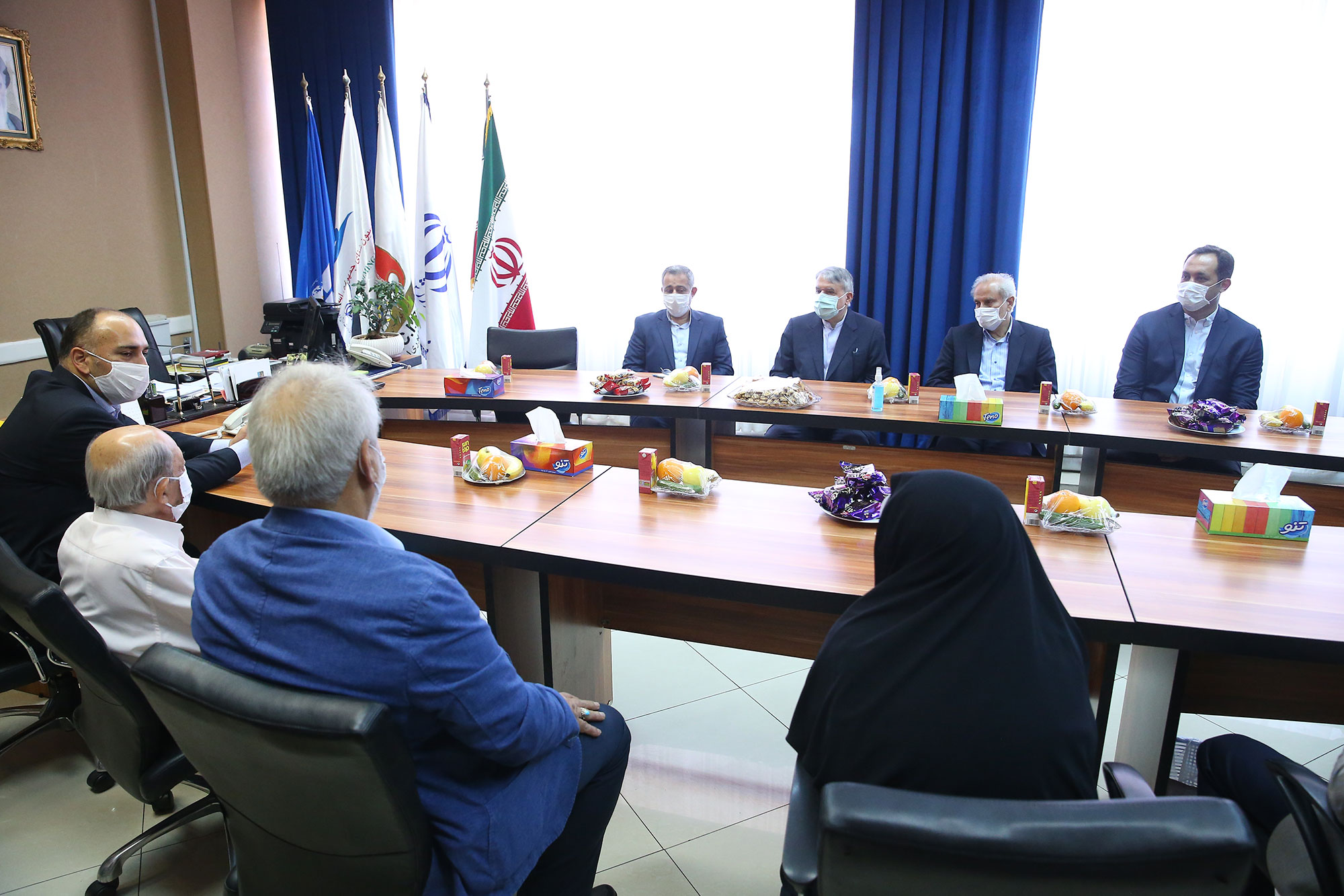 بازدید مسوولان کمیته ملی المپیک از فدراسیون شنا،شیرجه و واترپولو و پزشکی ورزشی 7