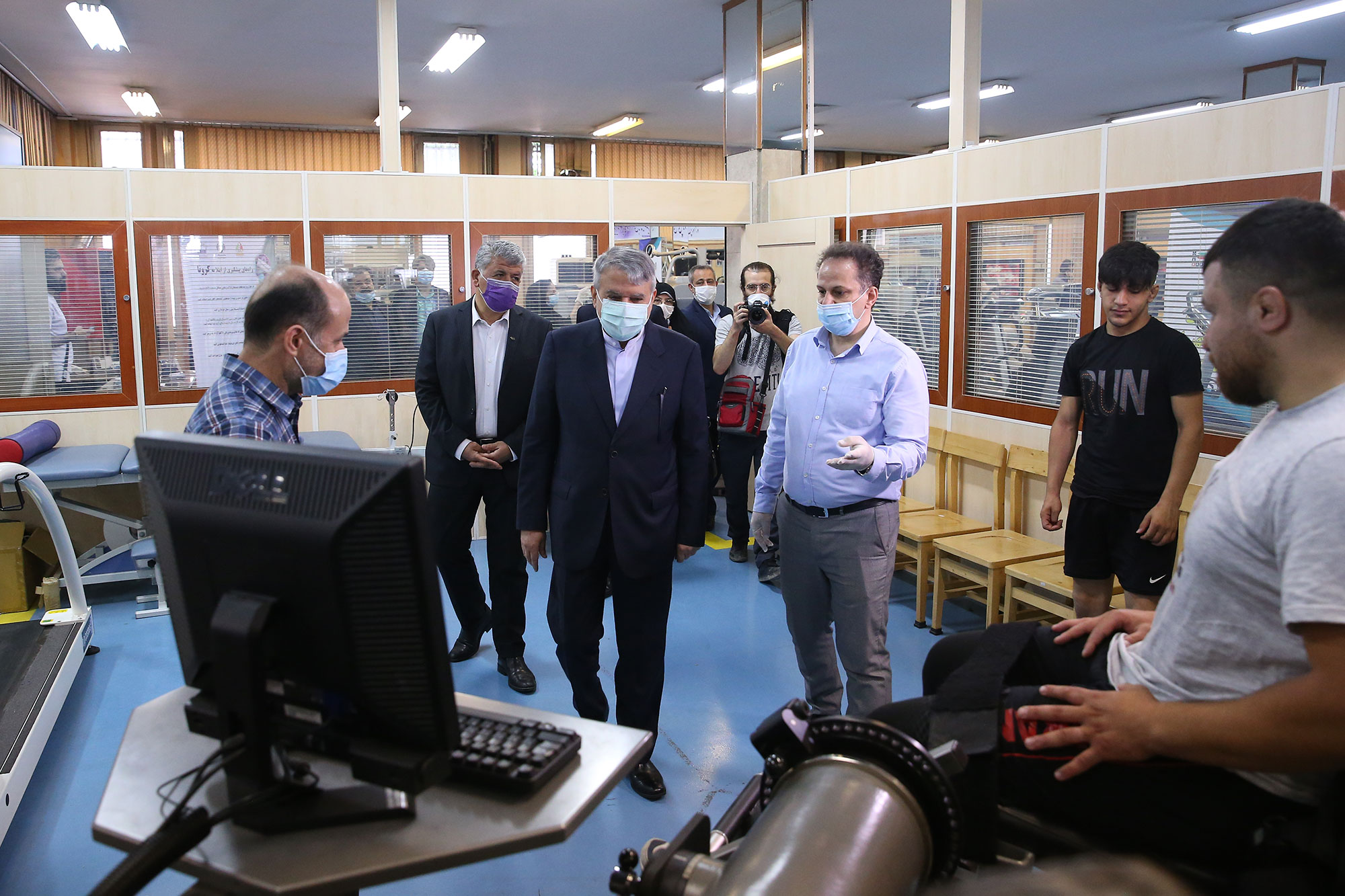 بازدید مسوولان کمیته ملی المپیک از فدراسیون شنا،شیرجه و واترپولو و پزشکی ورزشی 15