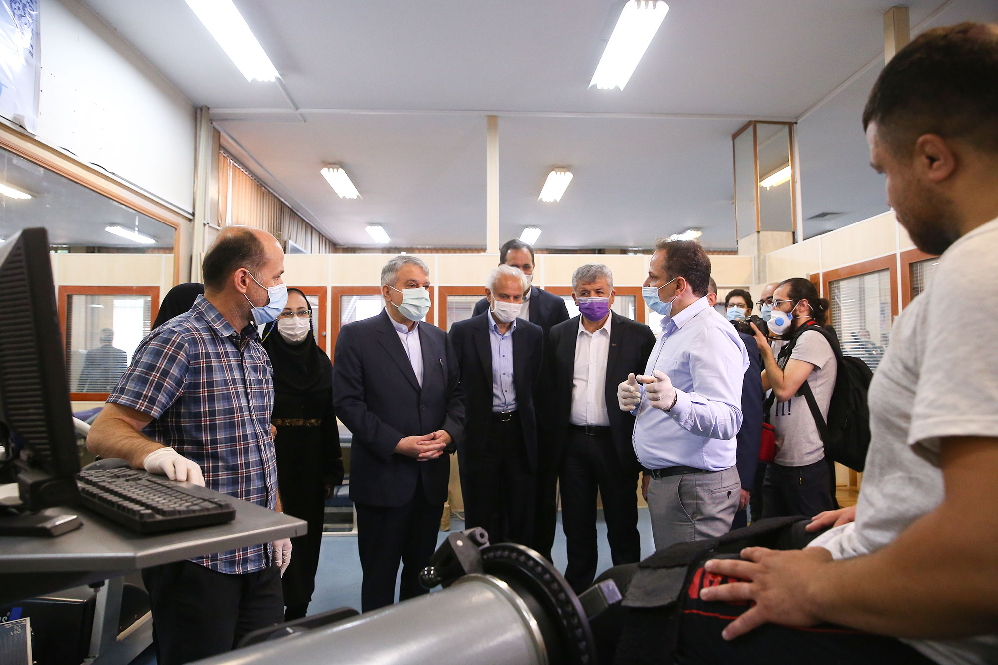 بازدید مسوولان کمیته ملی المپیک از فدراسیون شنا،شیرجه و واترپولو و پزشکی ورزشی 16