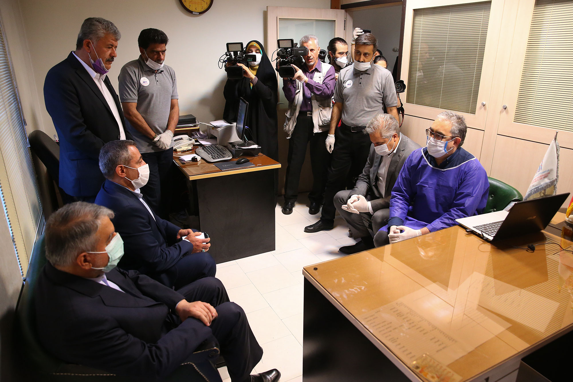 بازدید مسوولان کمیته ملی المپیک از فدراسیون شنا،شیرجه و واترپولو و پزشکی ورزشی 19