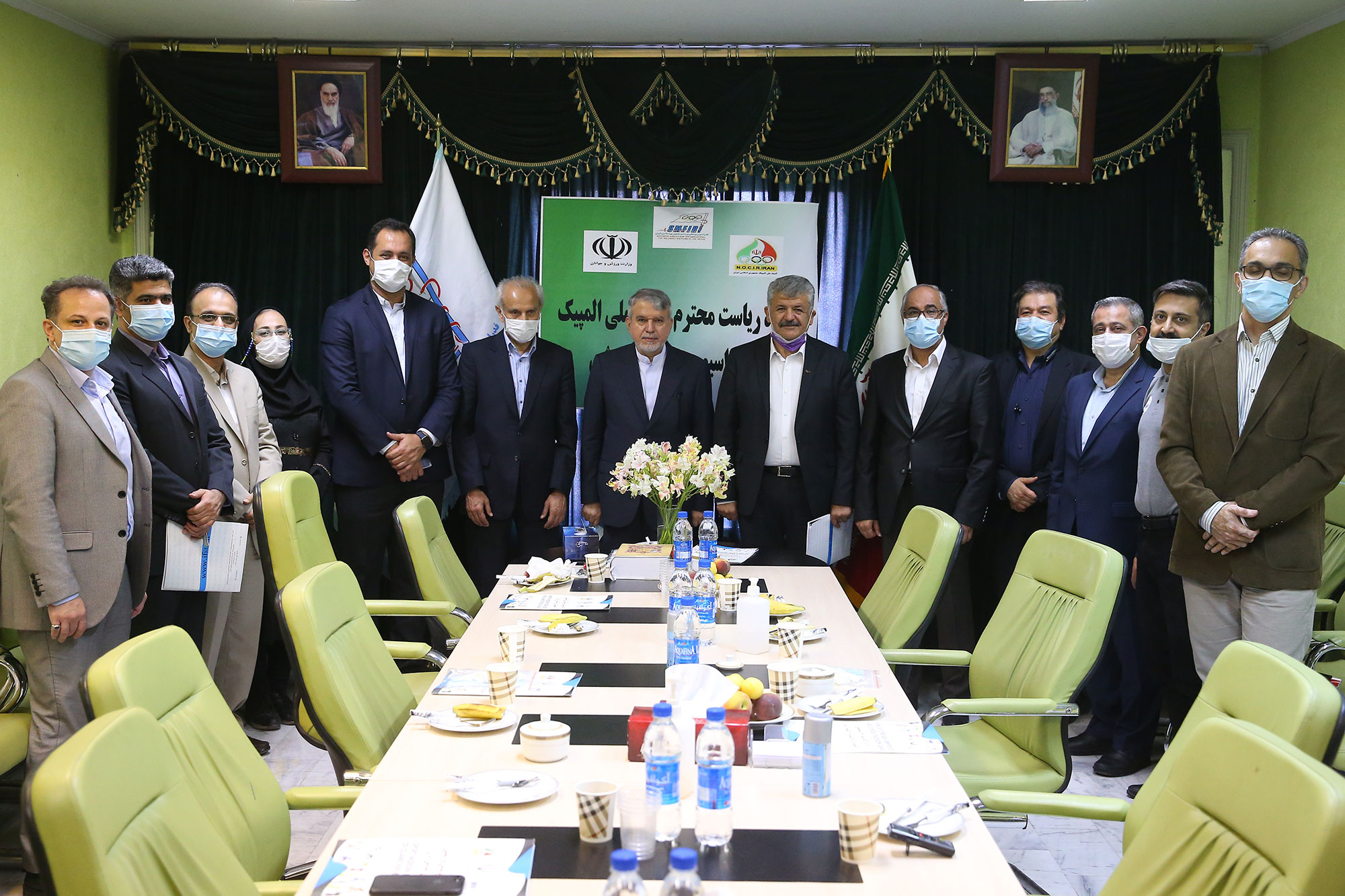 بازدید مسوولان کمیته ملی المپیک از فدراسیون شنا،شیرجه و واترپولو و پزشکی ورزشی 27