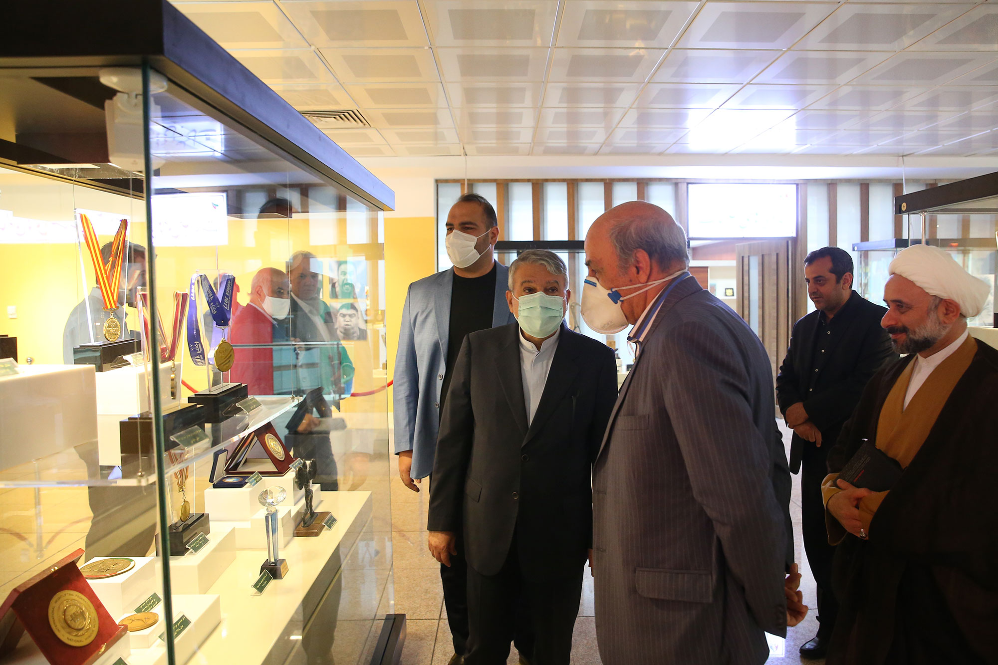 بازدید دکتر گودرزی وزیر اسبق ورزش و جوانان از موزه ملی ورزش، المپیک و پارالمپیک 9