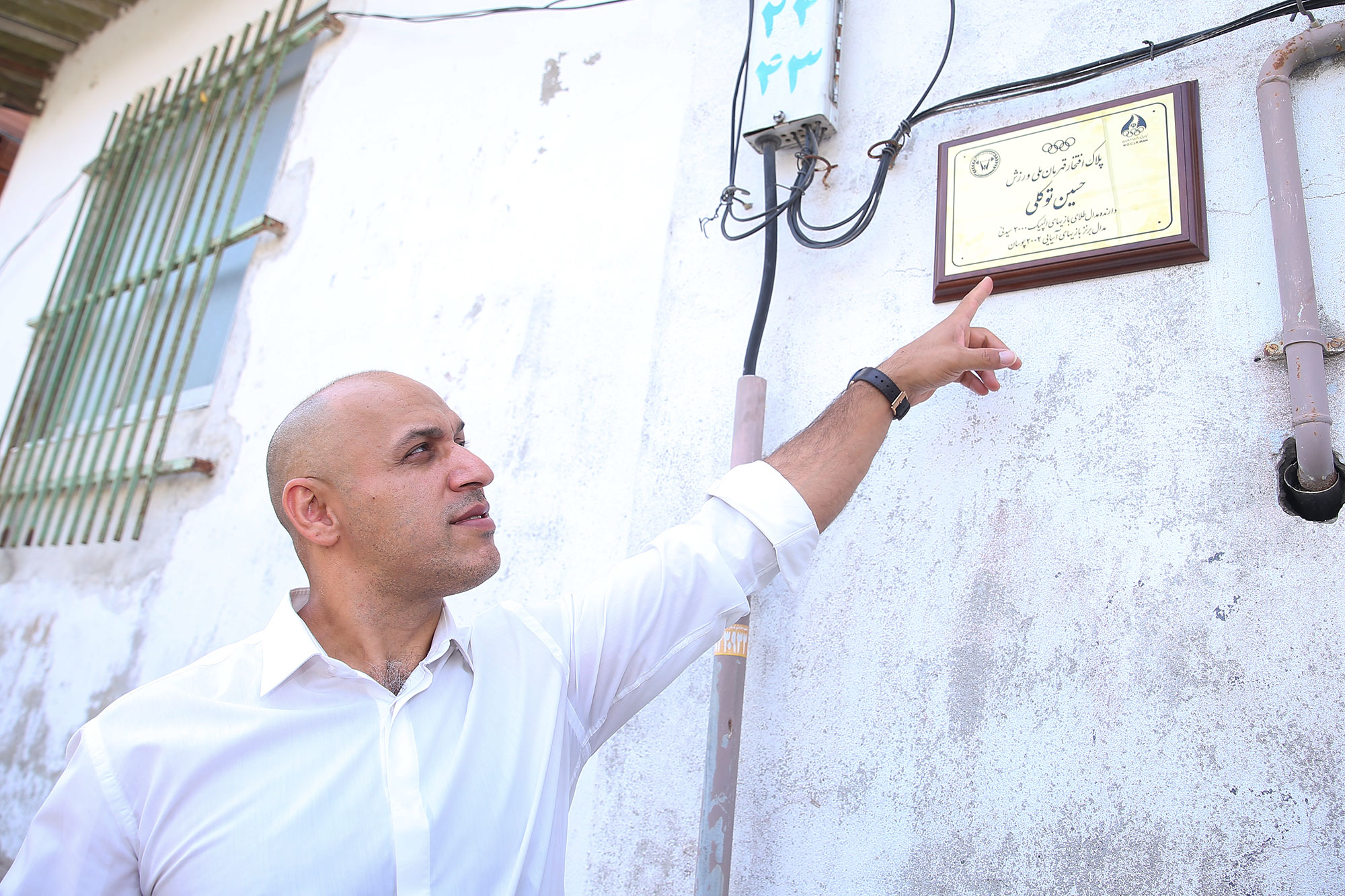 نصب تابلوهای افتخار قهرمانان المپیک استان مازندران 15