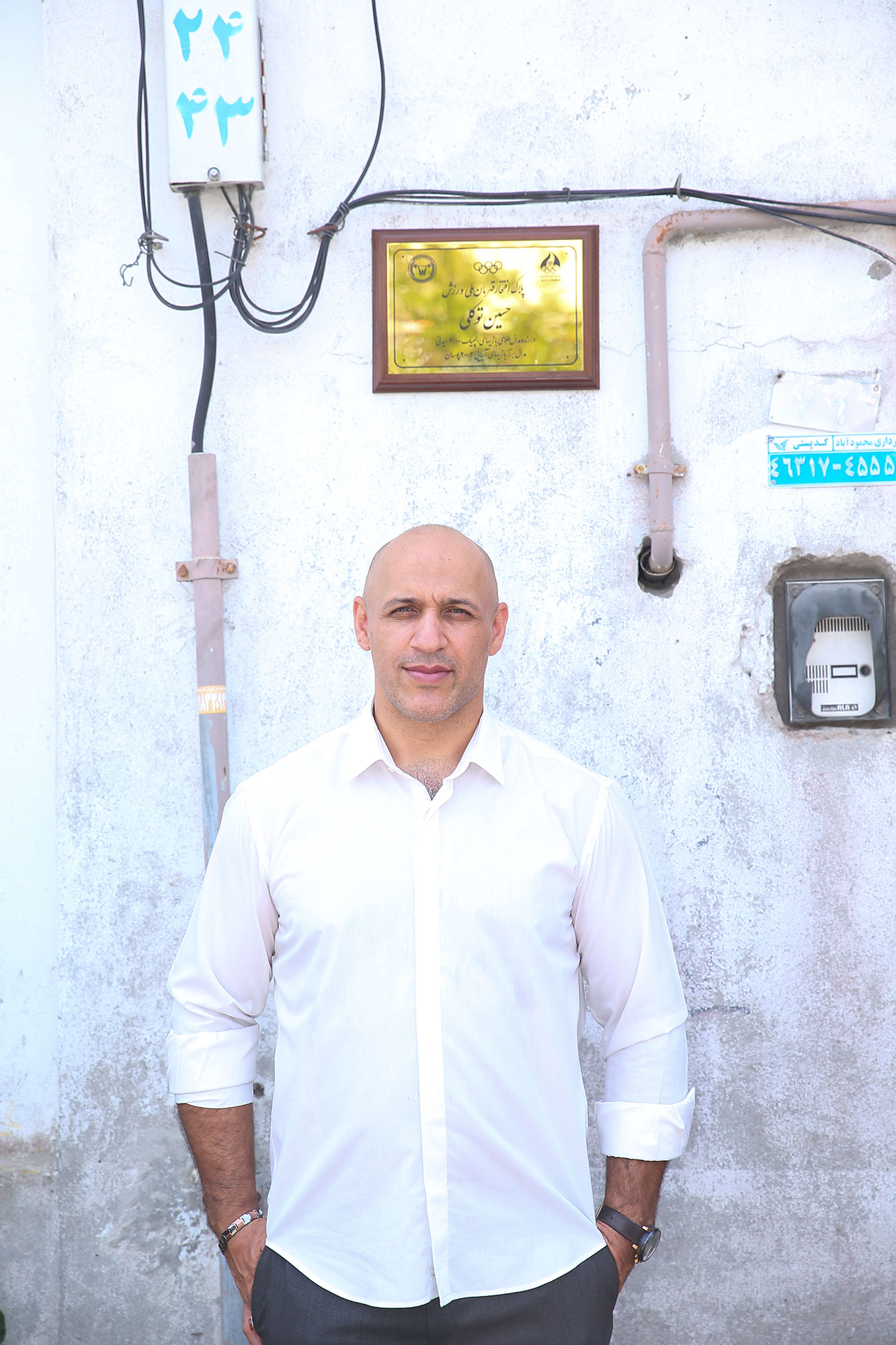 نصب تابلوهای افتخار قهرمانان المپیک استان مازندران 17