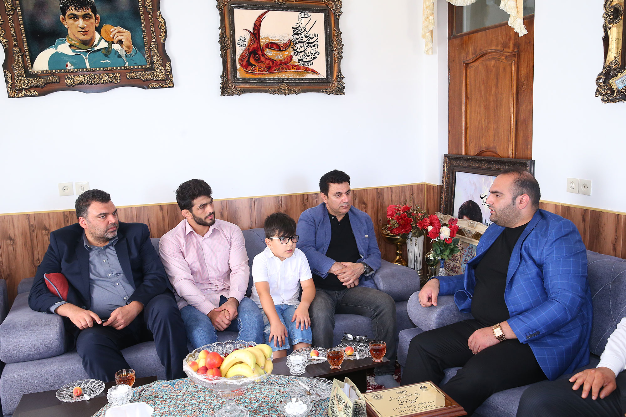 نصب تابلوهای افتخار قهرمانان المپیک استان مازندران 34