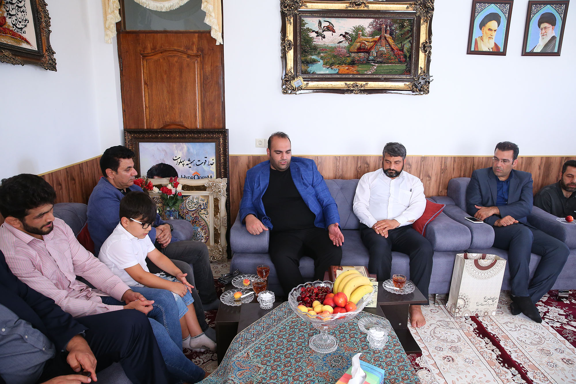 نصب تابلوهای افتخار قهرمانان المپیک استان مازندران 35