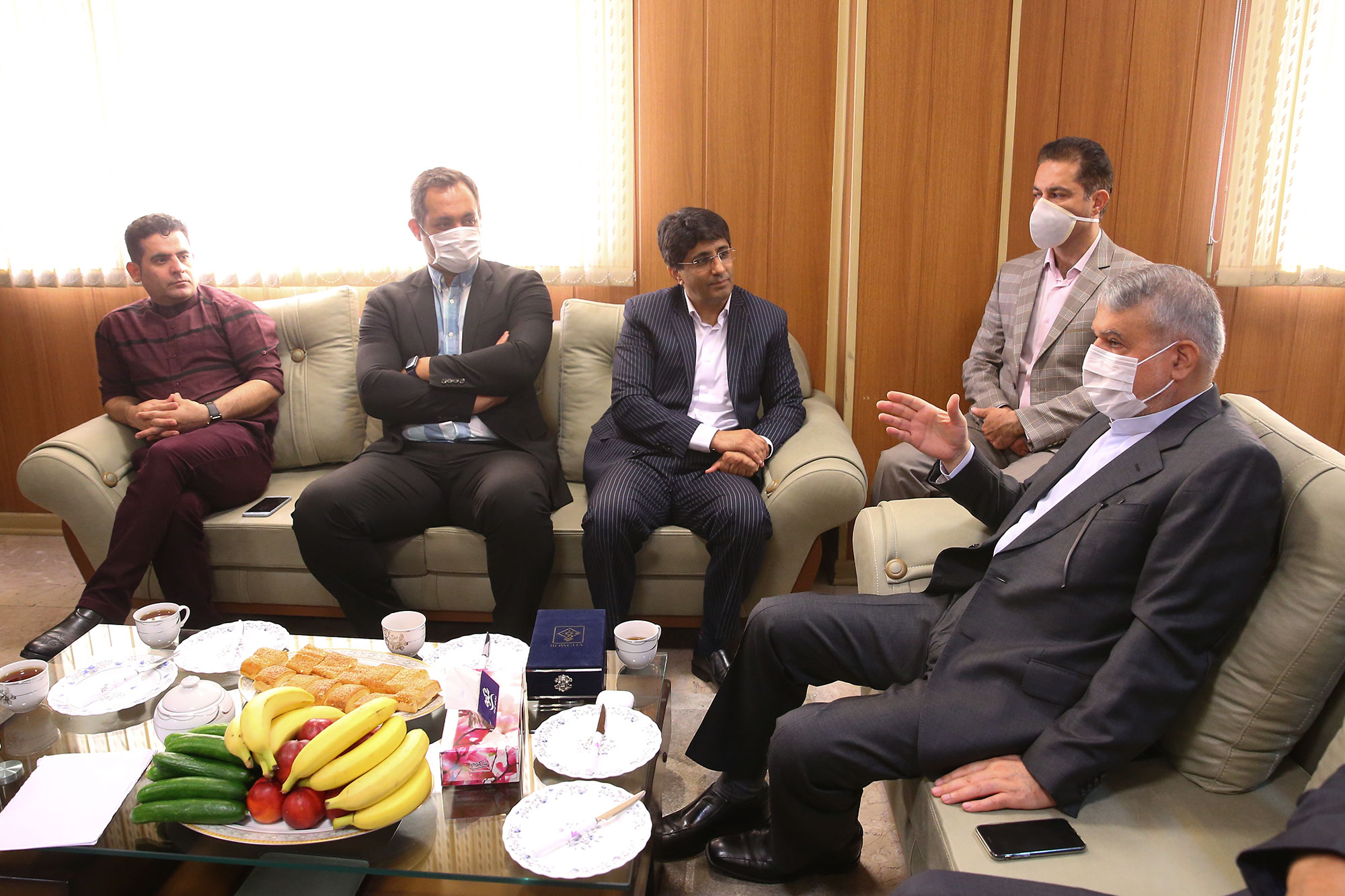 دیدار مسوولان کمیته ملی المپیک با فدراسیون های بوکس، نجات غریق و زورخانه ای 2