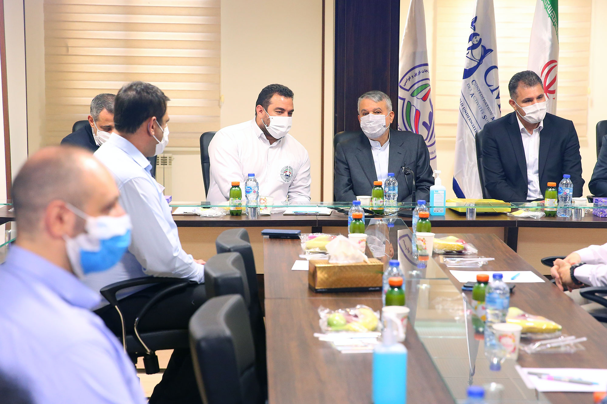 دیدار مسوولان کمیته ملی المپیک با فدراسیون های بوکس، نجات غریق و زورخانه ای 8