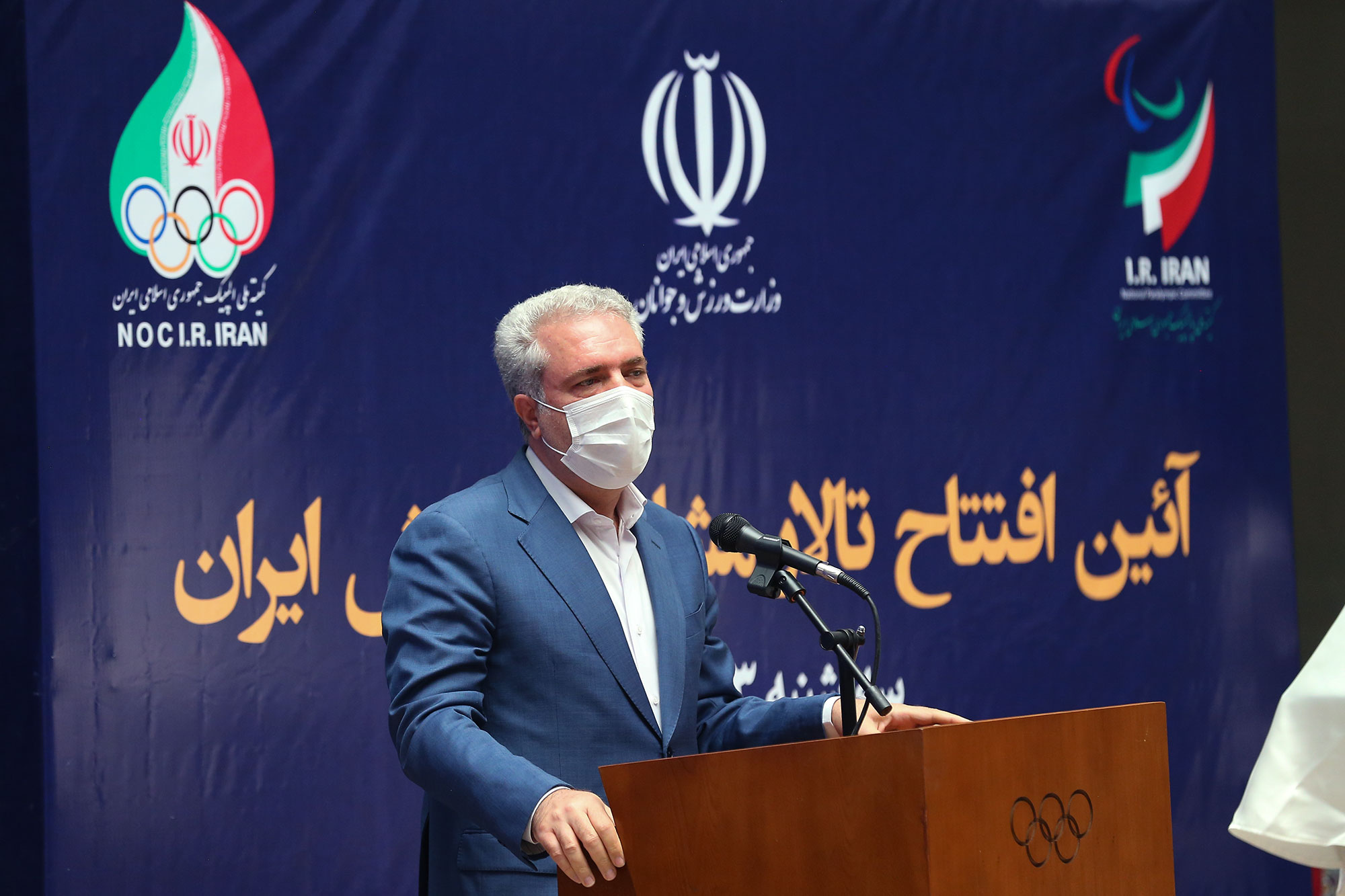 آیین افتتاح تالار مشاهیر ورزش ایران و رونمایی از تندیس قهرمانان ورزش کشور 14