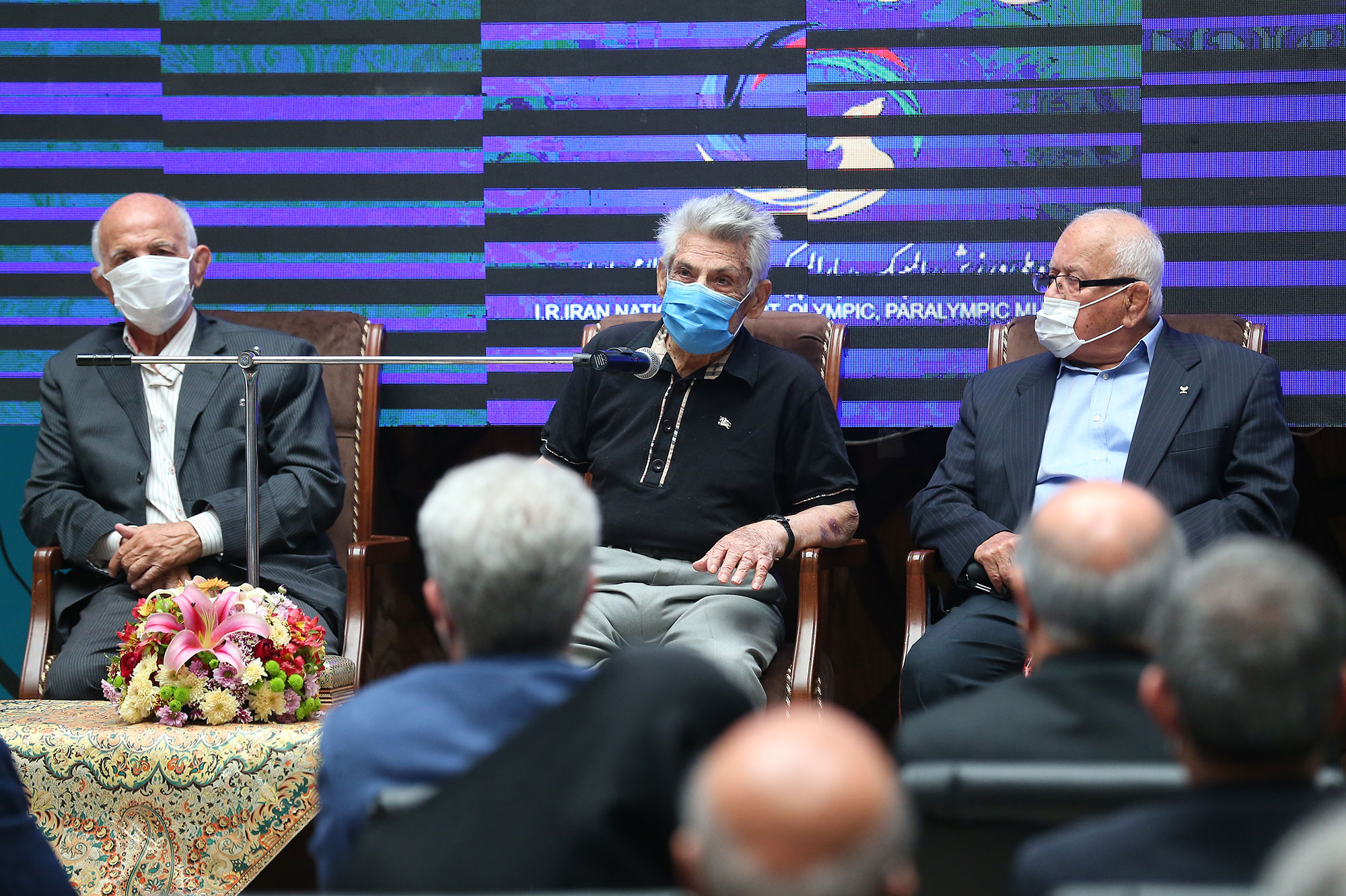 آیین افتتاح تالار مشاهیر ورزش ایران و رونمایی از تندیس قهرمانان ورزش کشور 19