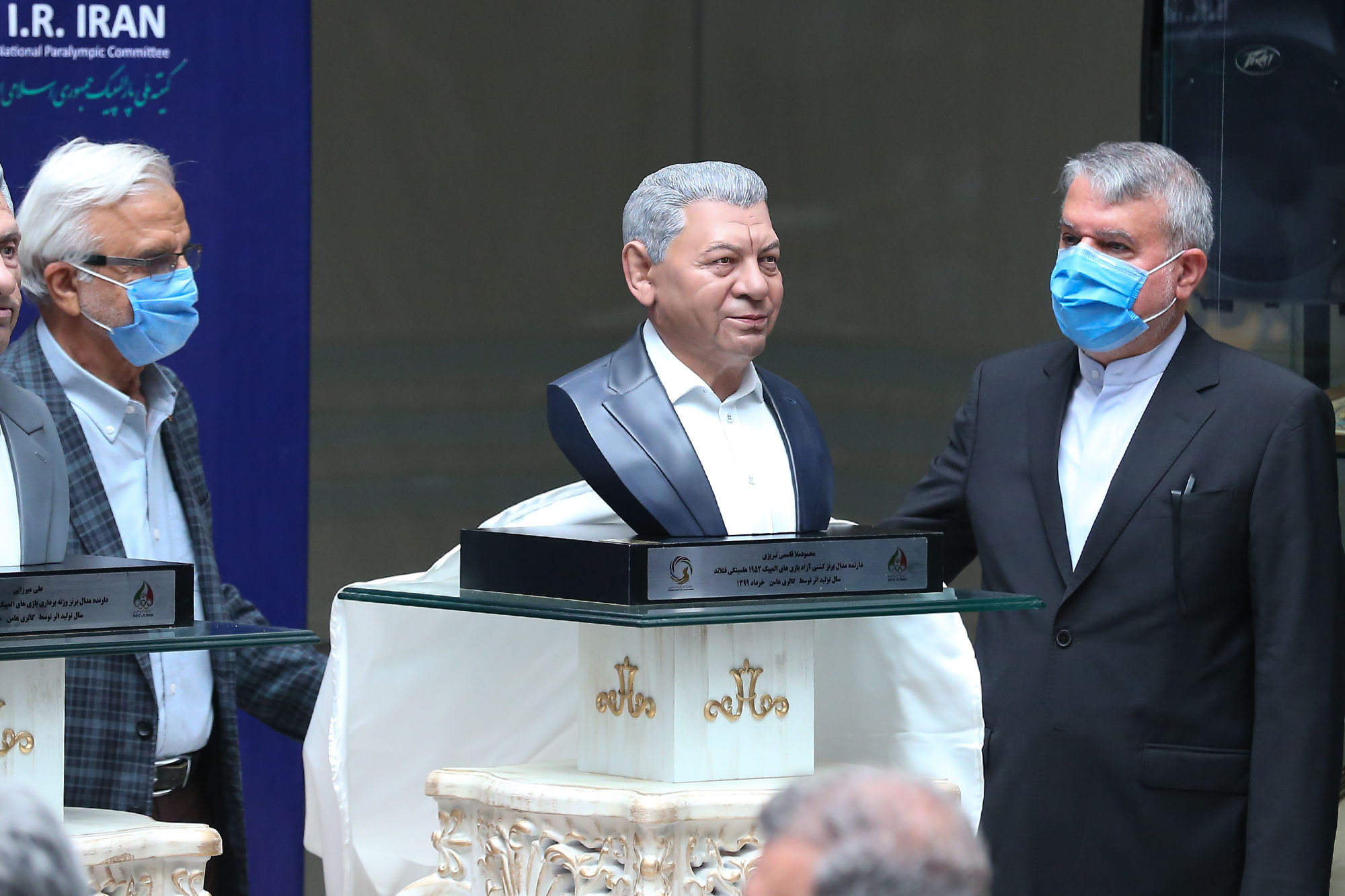 آیین افتتاح تالار مشاهیر ورزش ایران و رونمایی از تندیس قهرمانان ورزش کشور 32