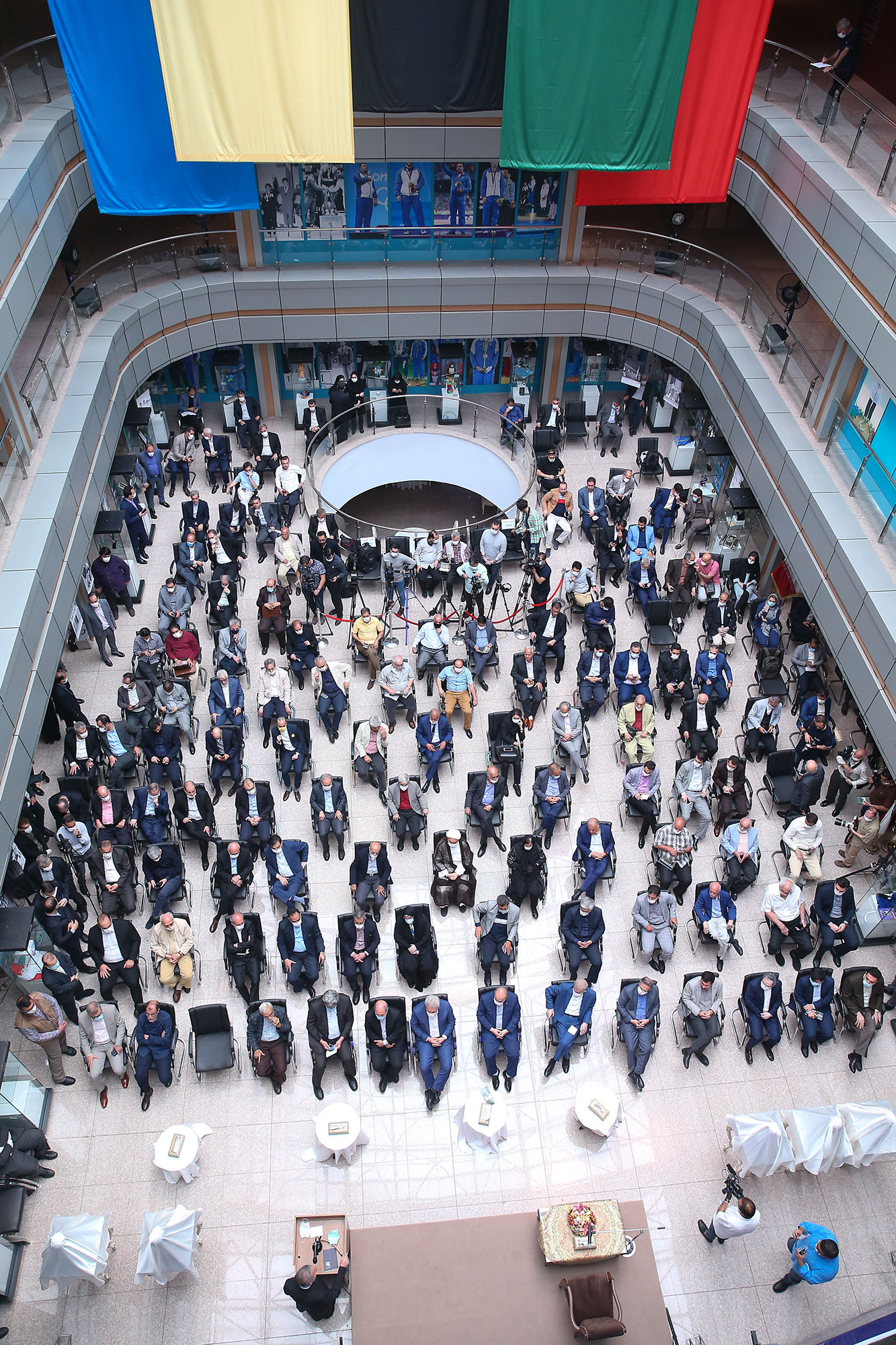 آیین افتتاح تالار مشاهیر ورزش ایران و رونمایی از تندیس قهرمانان ورزش کشور 45