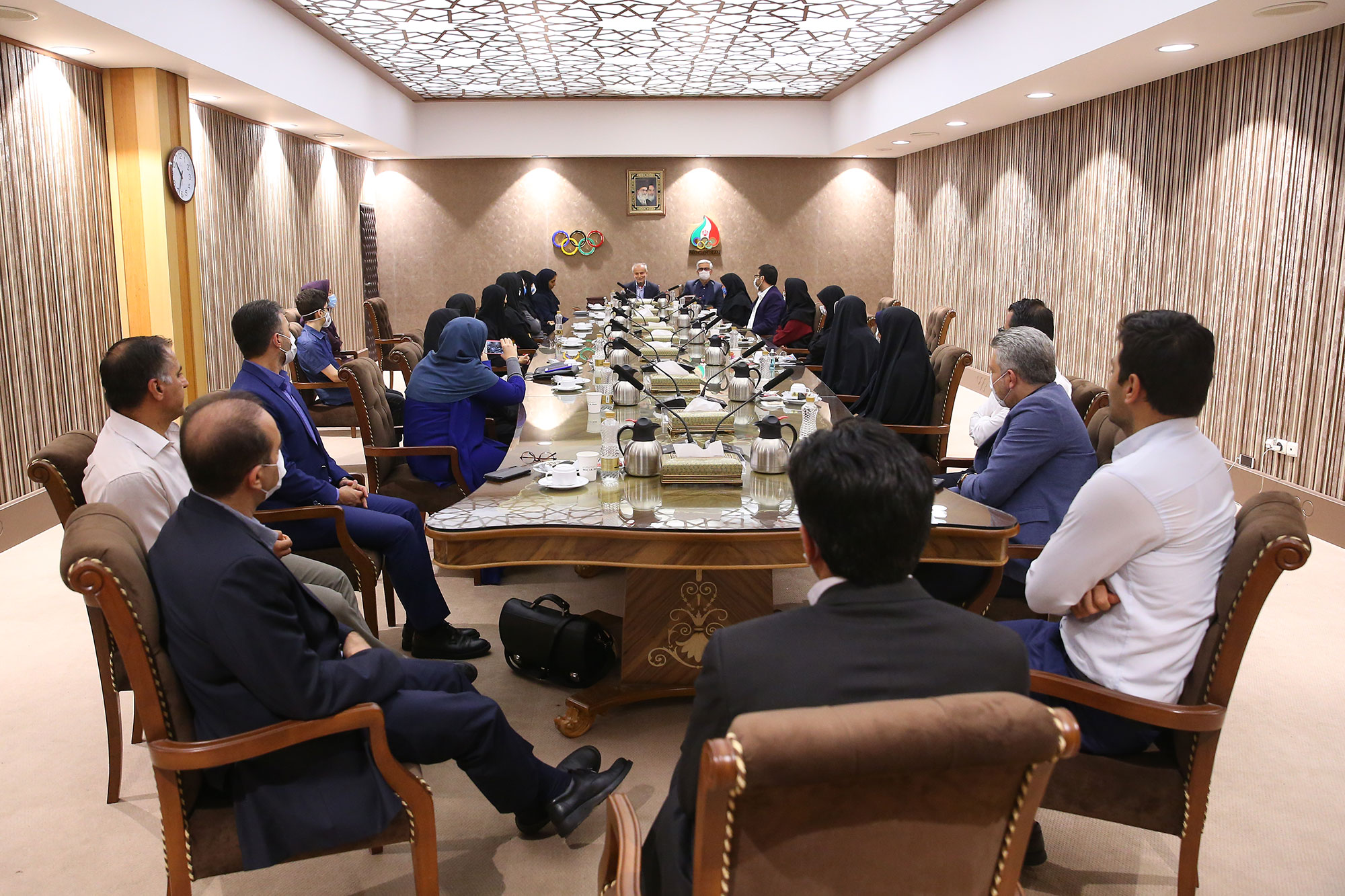 مراسم اختتامیه دوره مدیریت پیشرفته ورزشی 1