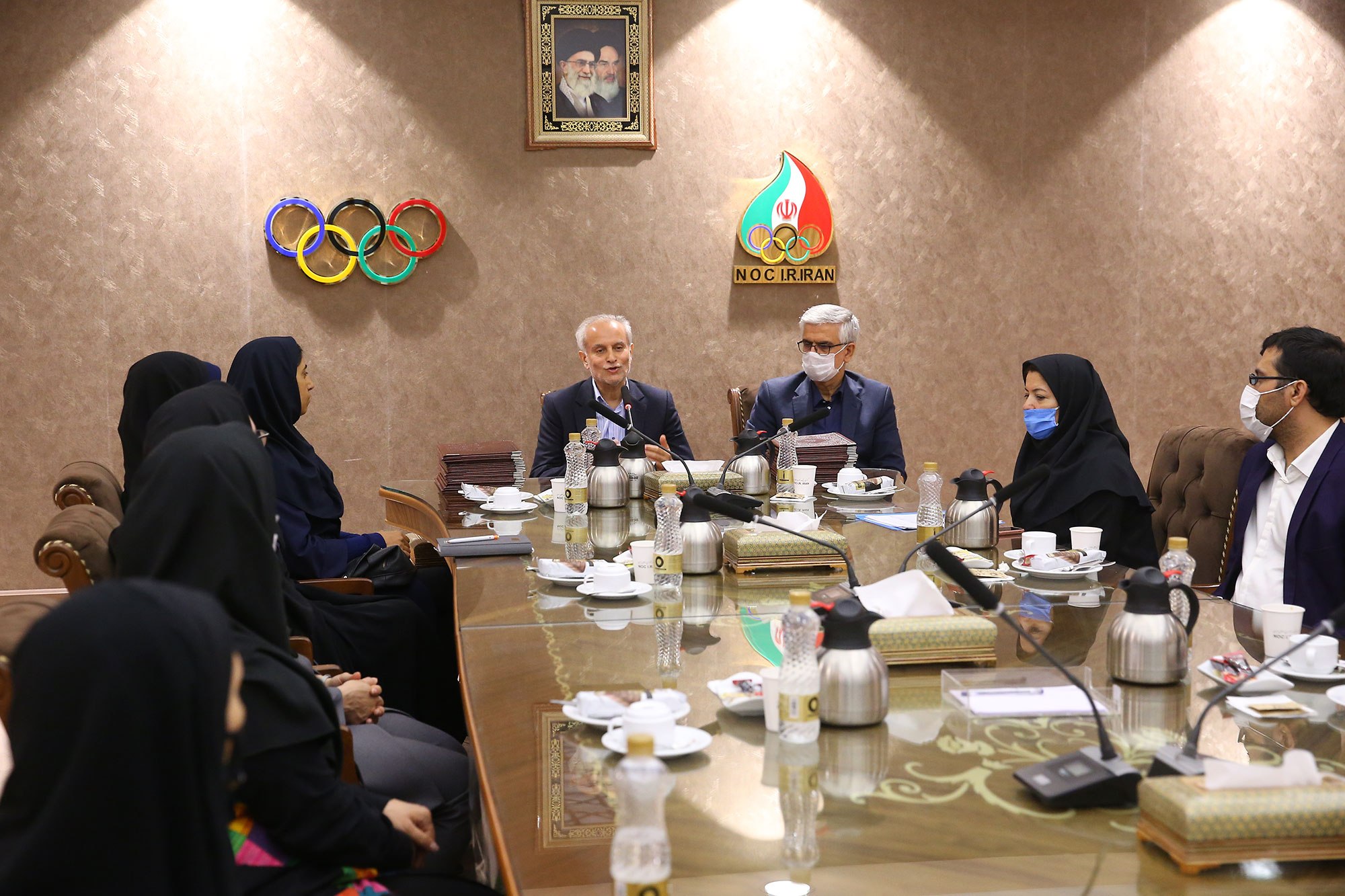 مراسم اختتامیه دوره مدیریت پیشرفته ورزشی 9