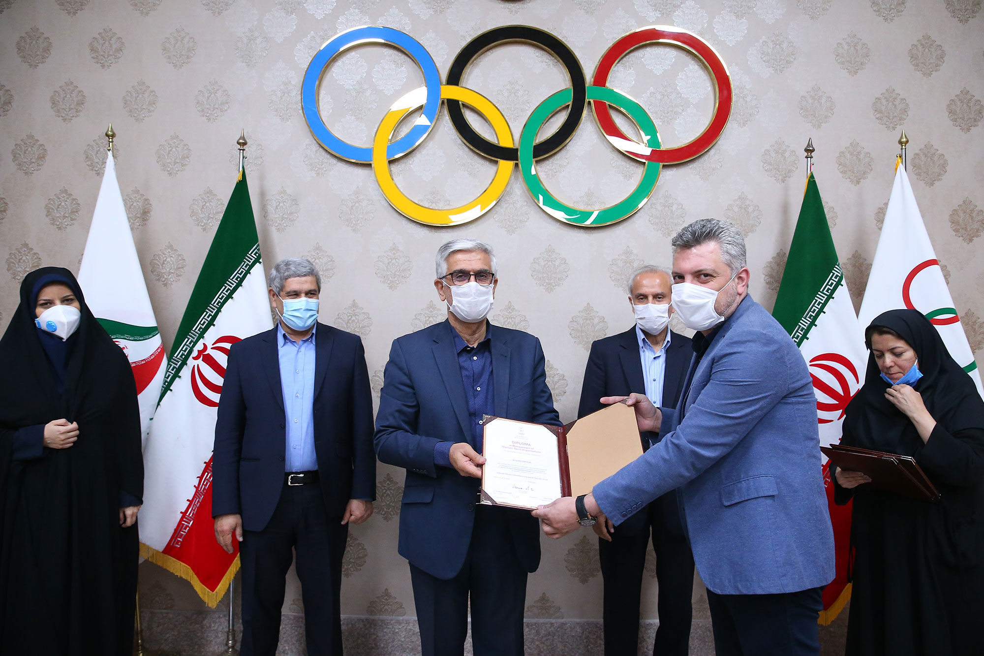 مراسم اختتامیه دوره مدیریت پیشرفته ورزشی 15