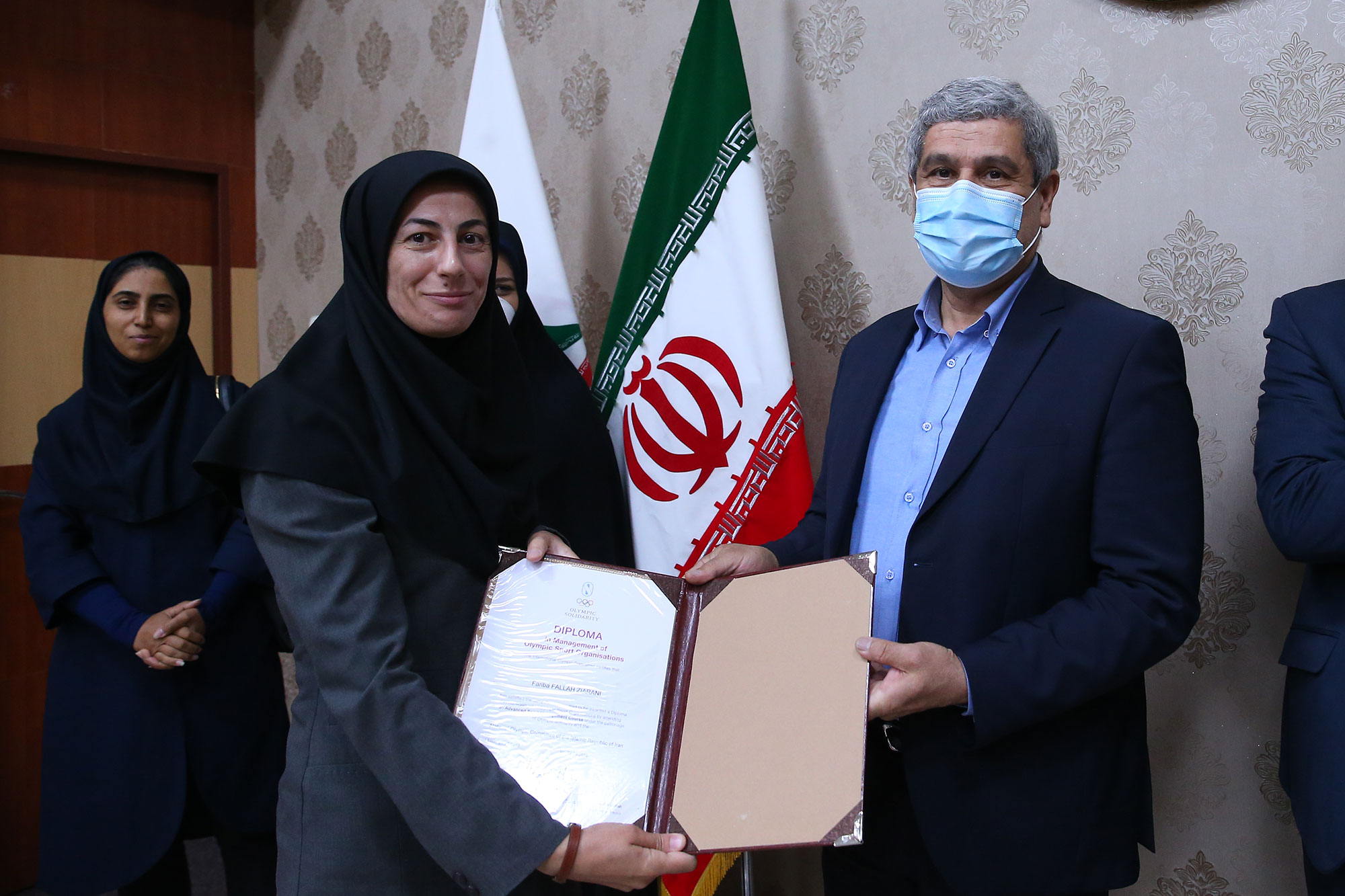 مراسم اختتامیه دوره مدیریت پیشرفته ورزشی 18