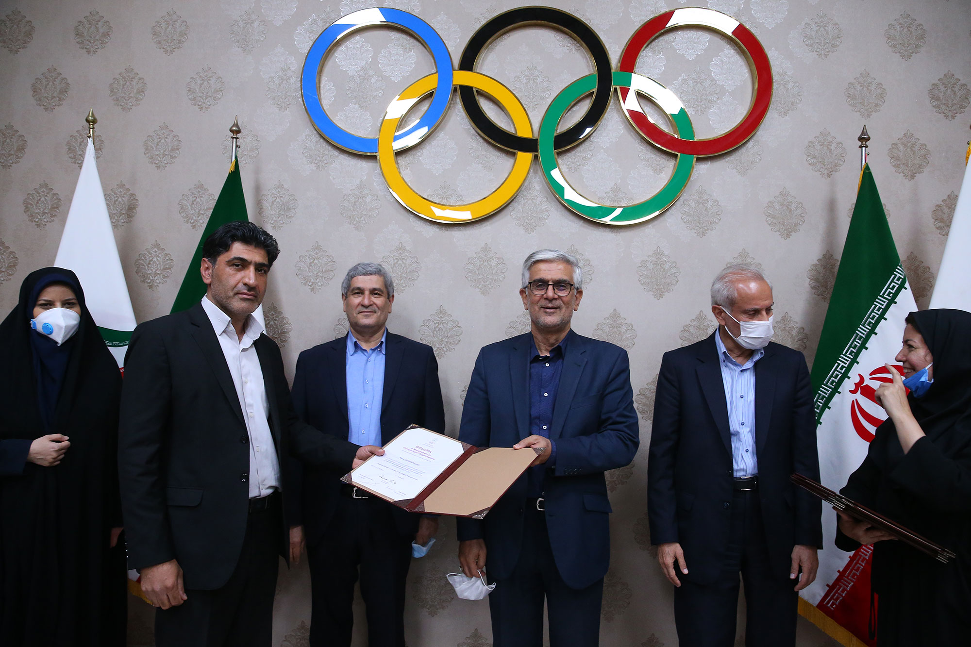 مراسم اختتامیه دوره مدیریت پیشرفته ورزشی 20