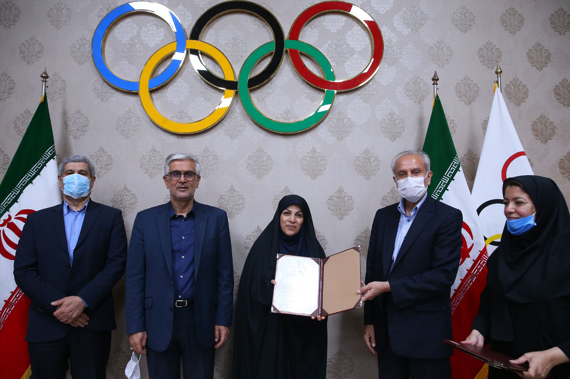 مراسم اختتامیه دوره مدیریت پیشرفته ورزشی 21