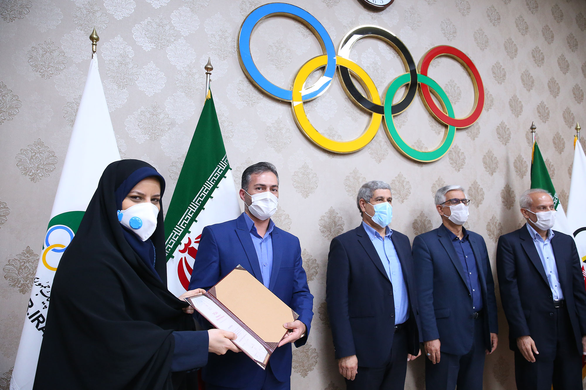 مراسم اختتامیه دوره مدیریت پیشرفته ورزشی 22