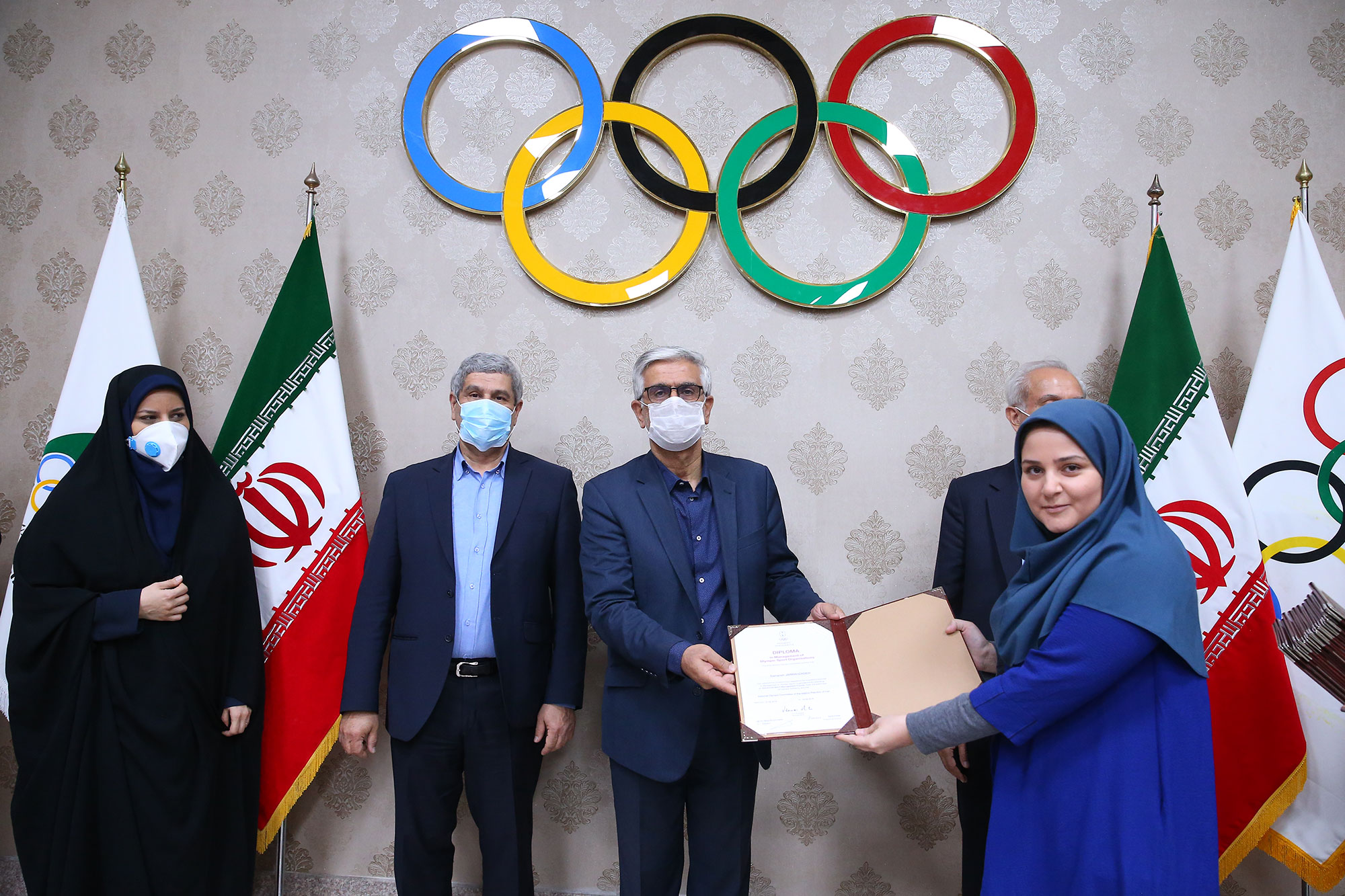 مراسم اختتامیه دوره مدیریت پیشرفته ورزشی 23