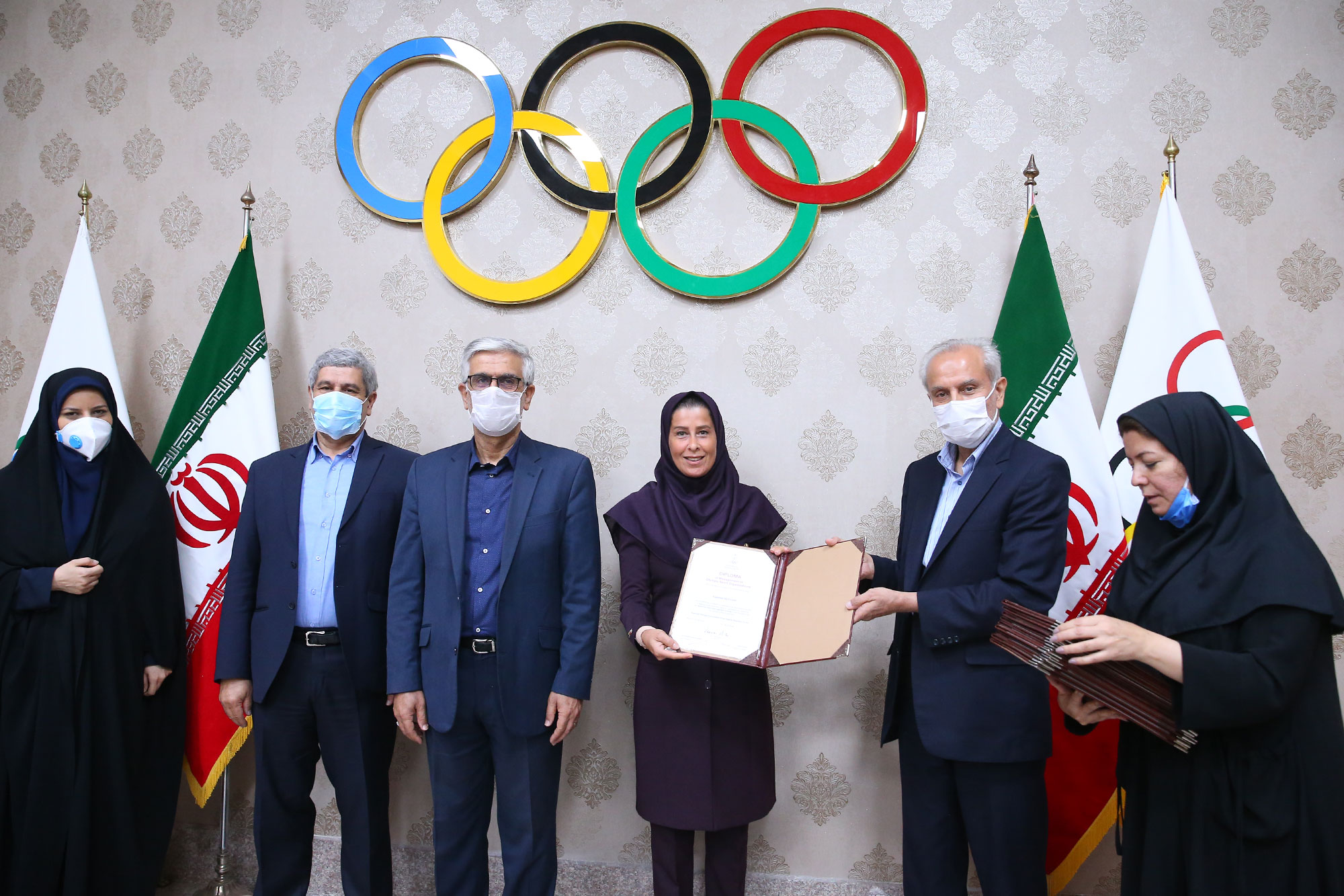 مراسم اختتامیه دوره مدیریت پیشرفته ورزشی 24