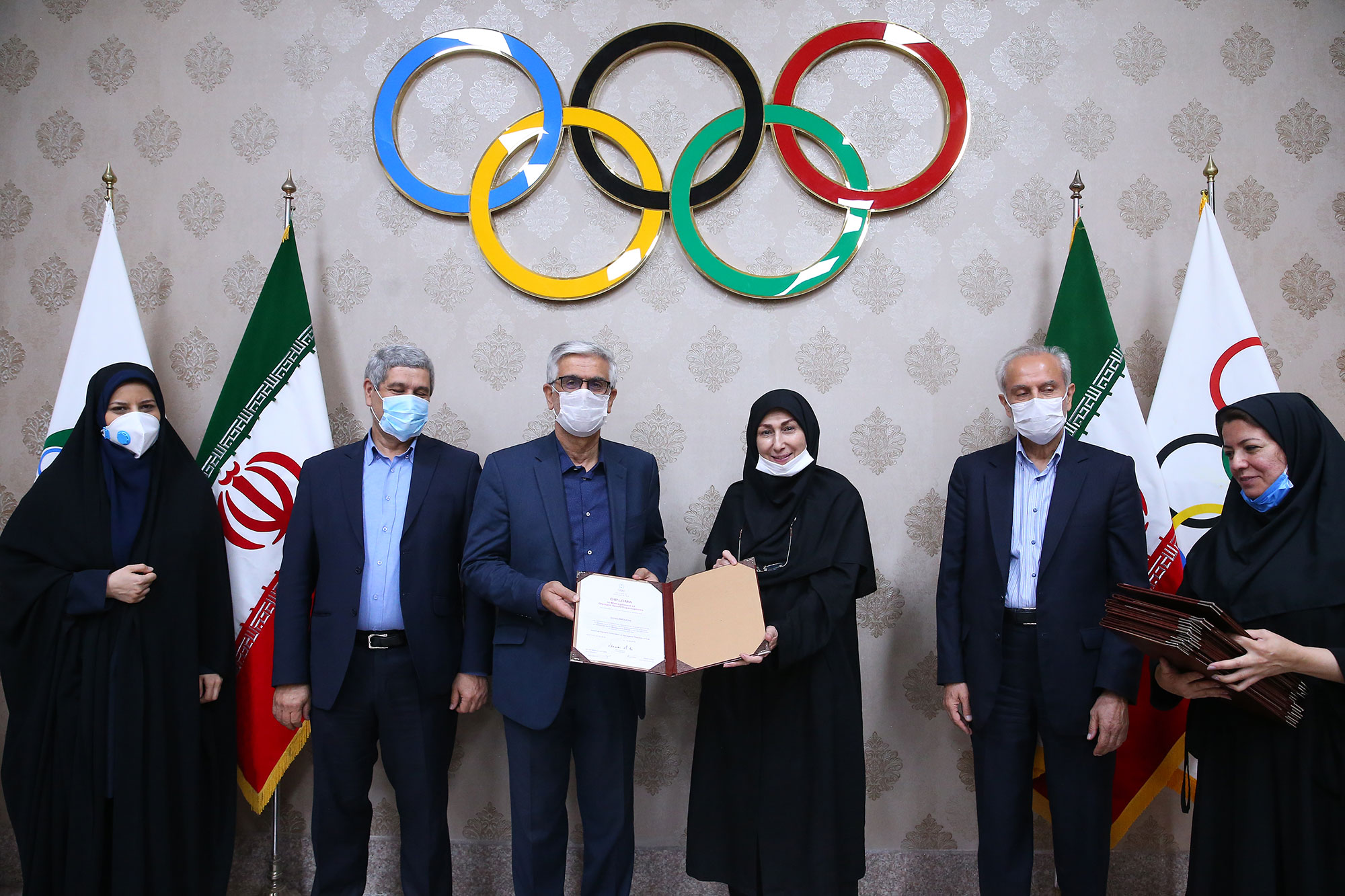 مراسم اختتامیه دوره مدیریت پیشرفته ورزشی 25