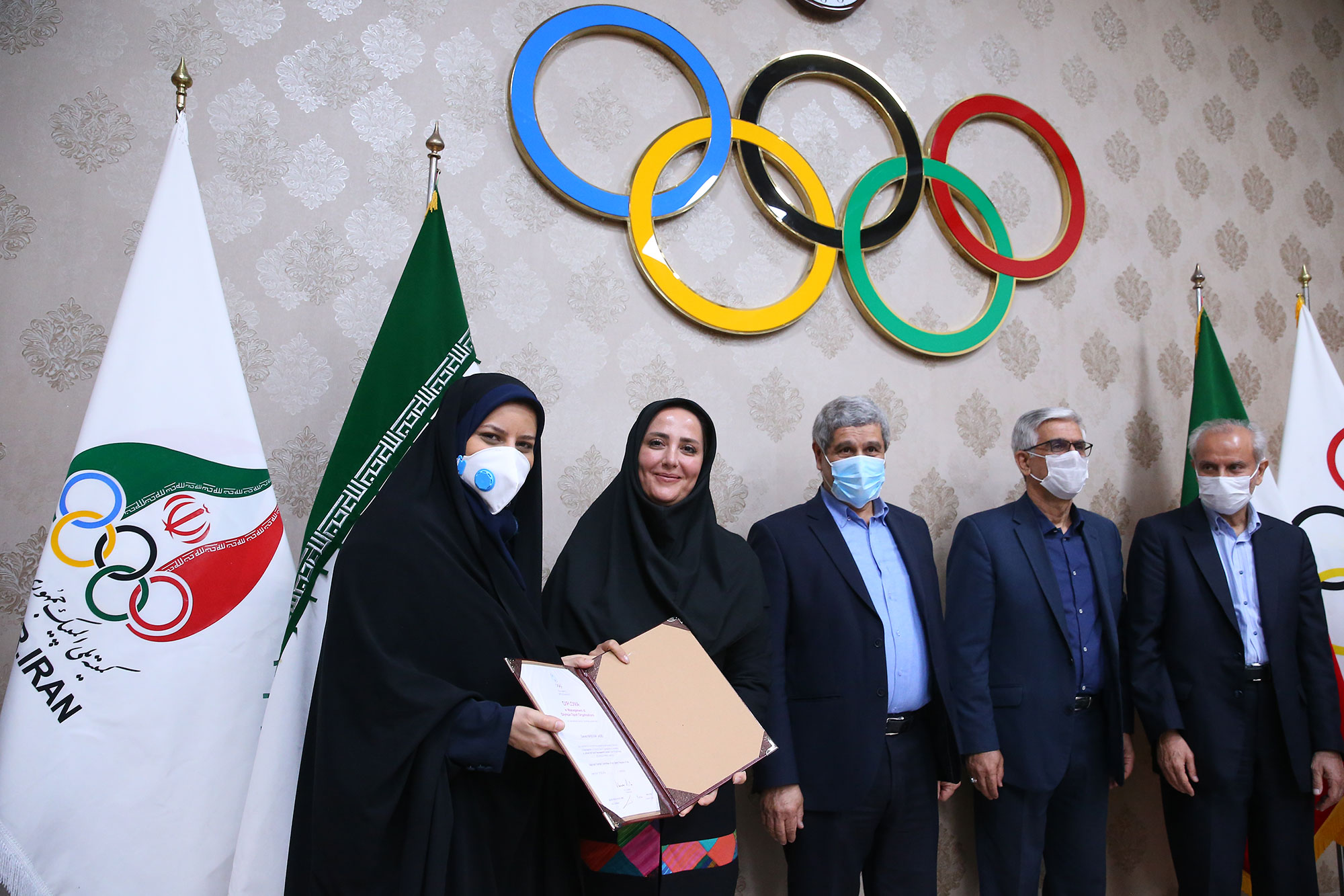 مراسم اختتامیه دوره مدیریت پیشرفته ورزشی 27