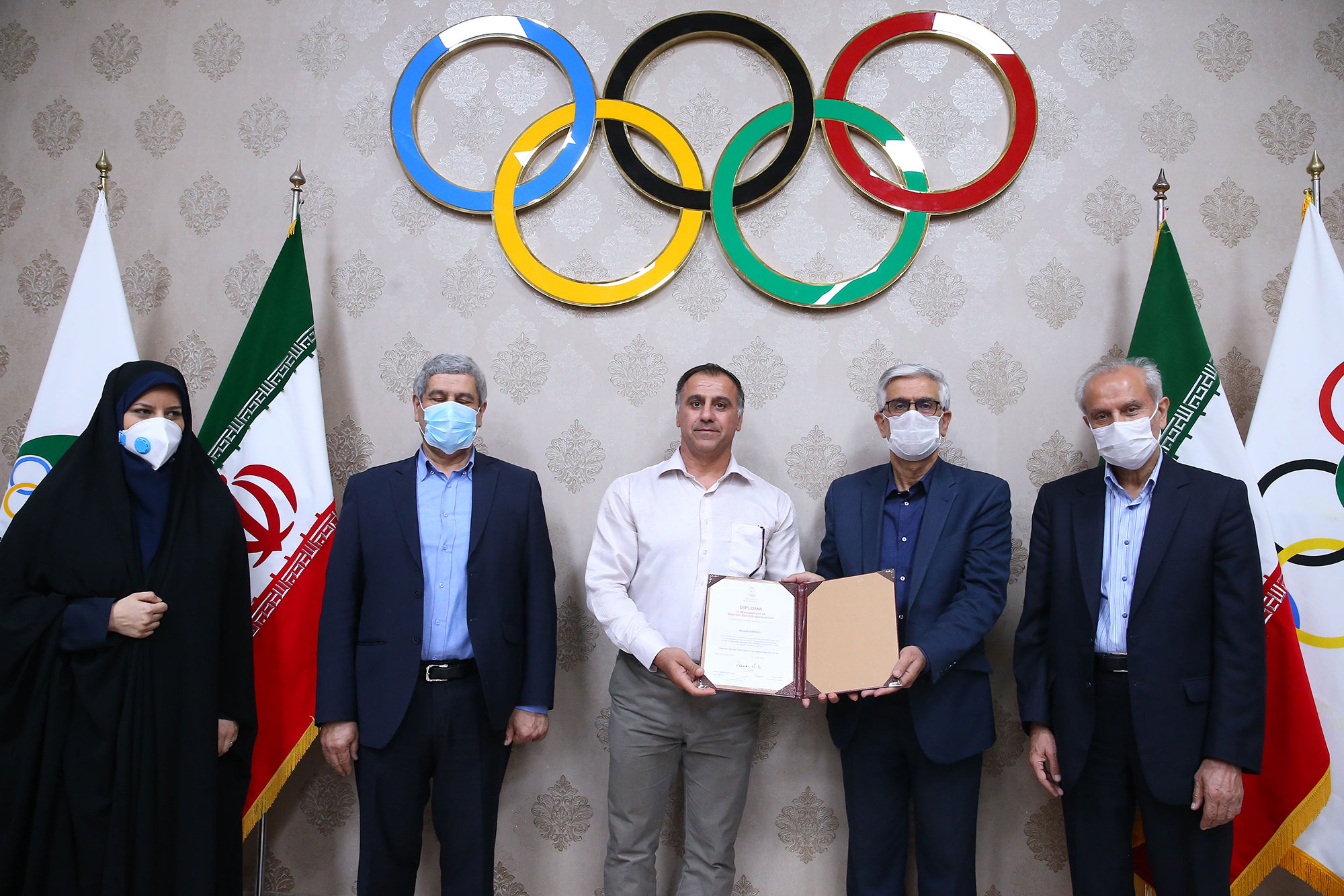 مراسم اختتامیه دوره مدیریت پیشرفته ورزشی 28